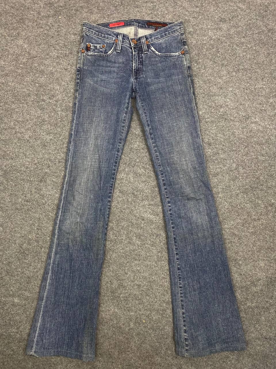 AG Adriano Goldschmied adriano goldschmied bootcut flare denim made in usa Size 28" / US 6 / IT 42 - 7 Thumbnail