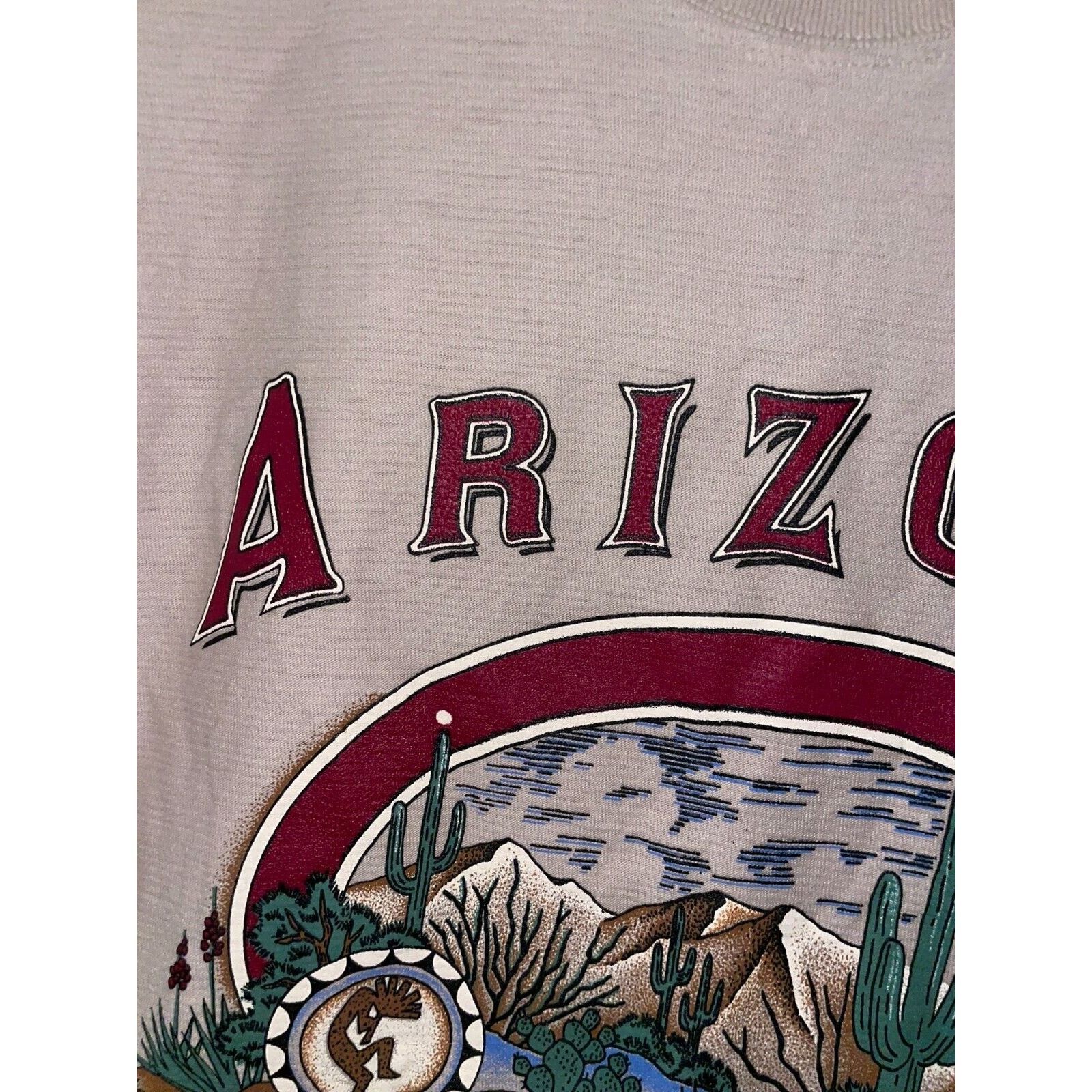Vintage Vintage Arizona Shirt AZ Sun Country Cactus Aboriginal 90s L Size US L / EU 52-54 / 3 - 5 Thumbnail