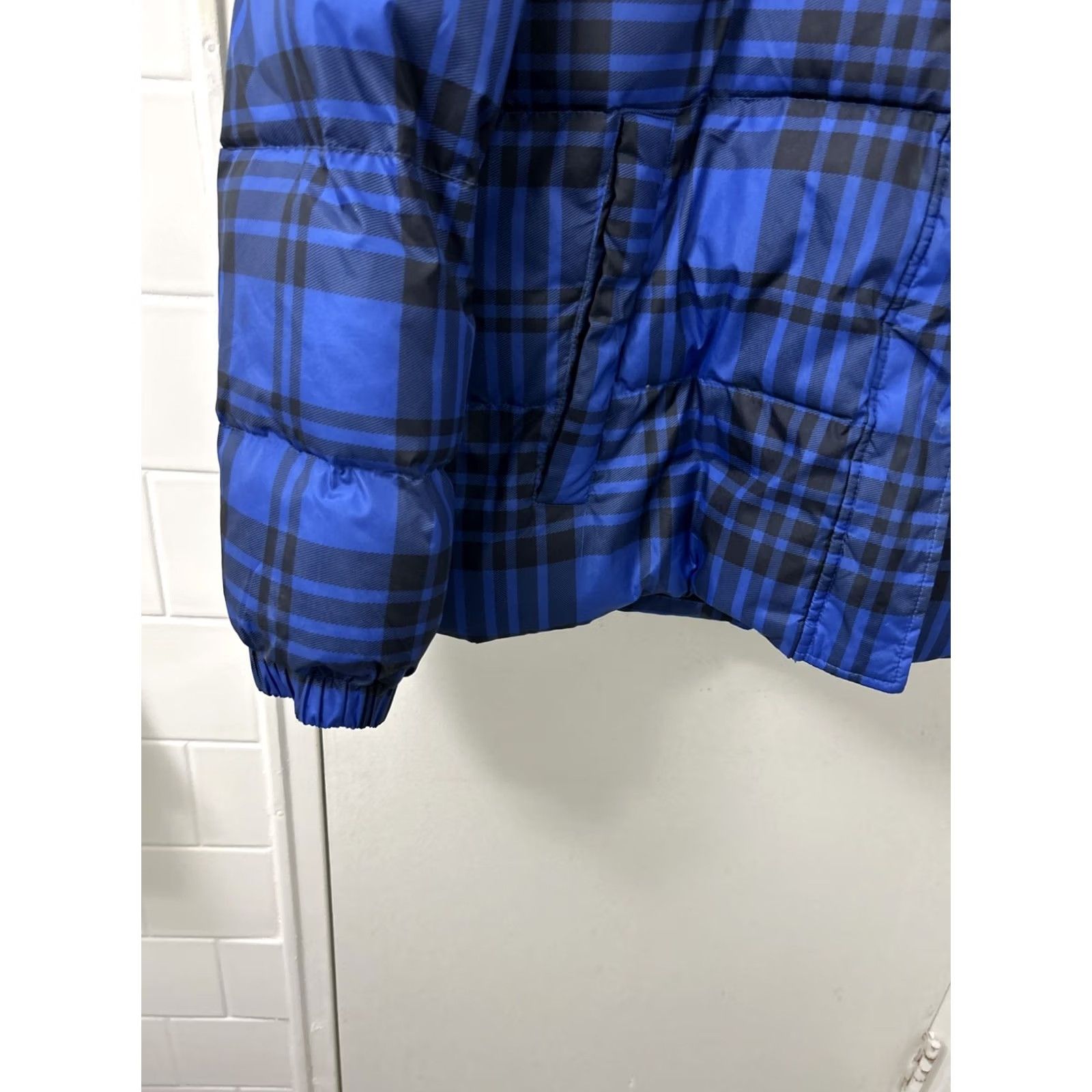 Juicy Couture Juicy Couture Black Label Jacket Puffer Hooded Full Zip Coat Womens M Blue Plaid Winter Casual Mens Womens Girls Boys Size M / US 6-8 / IT 42-44 - 6 Thumbnail