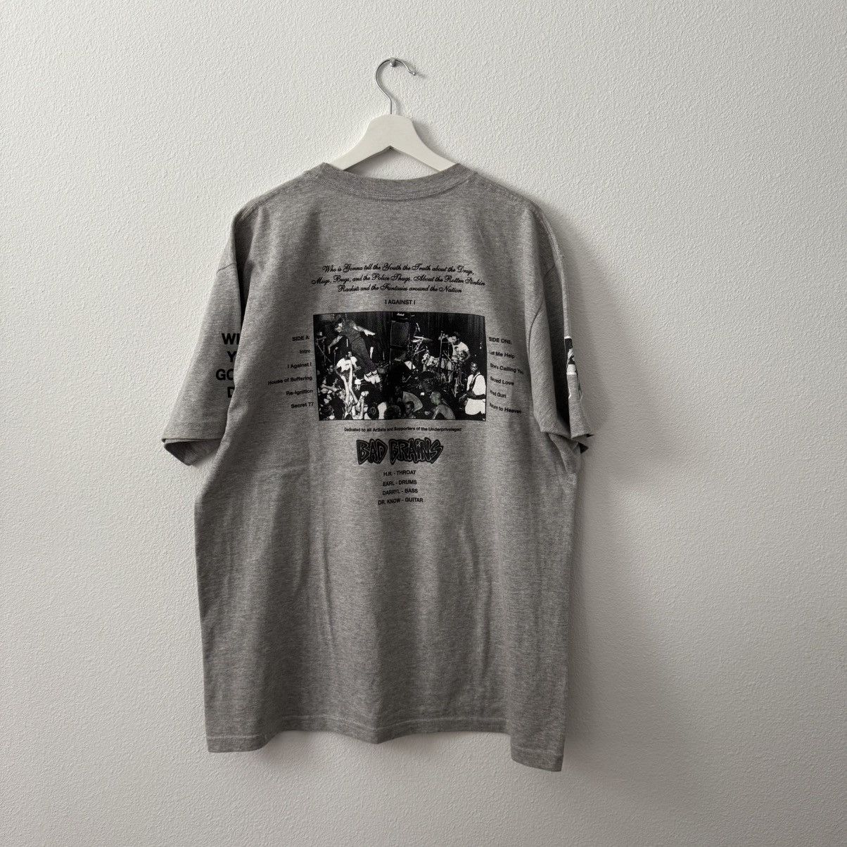 Supreme Supreme Men's Grey T-shirt Size US XL / EU 56 / 4 - 5 Thumbnail