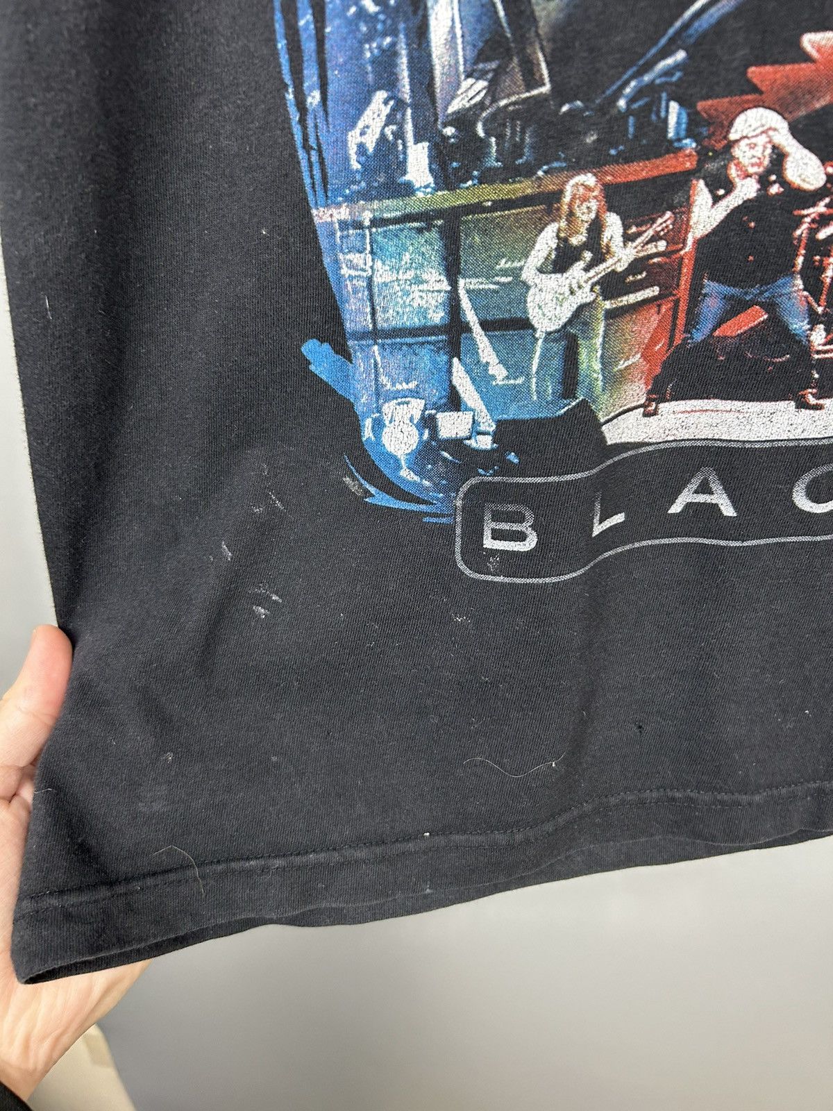 Vintage ACDC Black Ice Band Tee T shirt rare Size US L / EU 52-54 / 3 - 10 Thumbnail