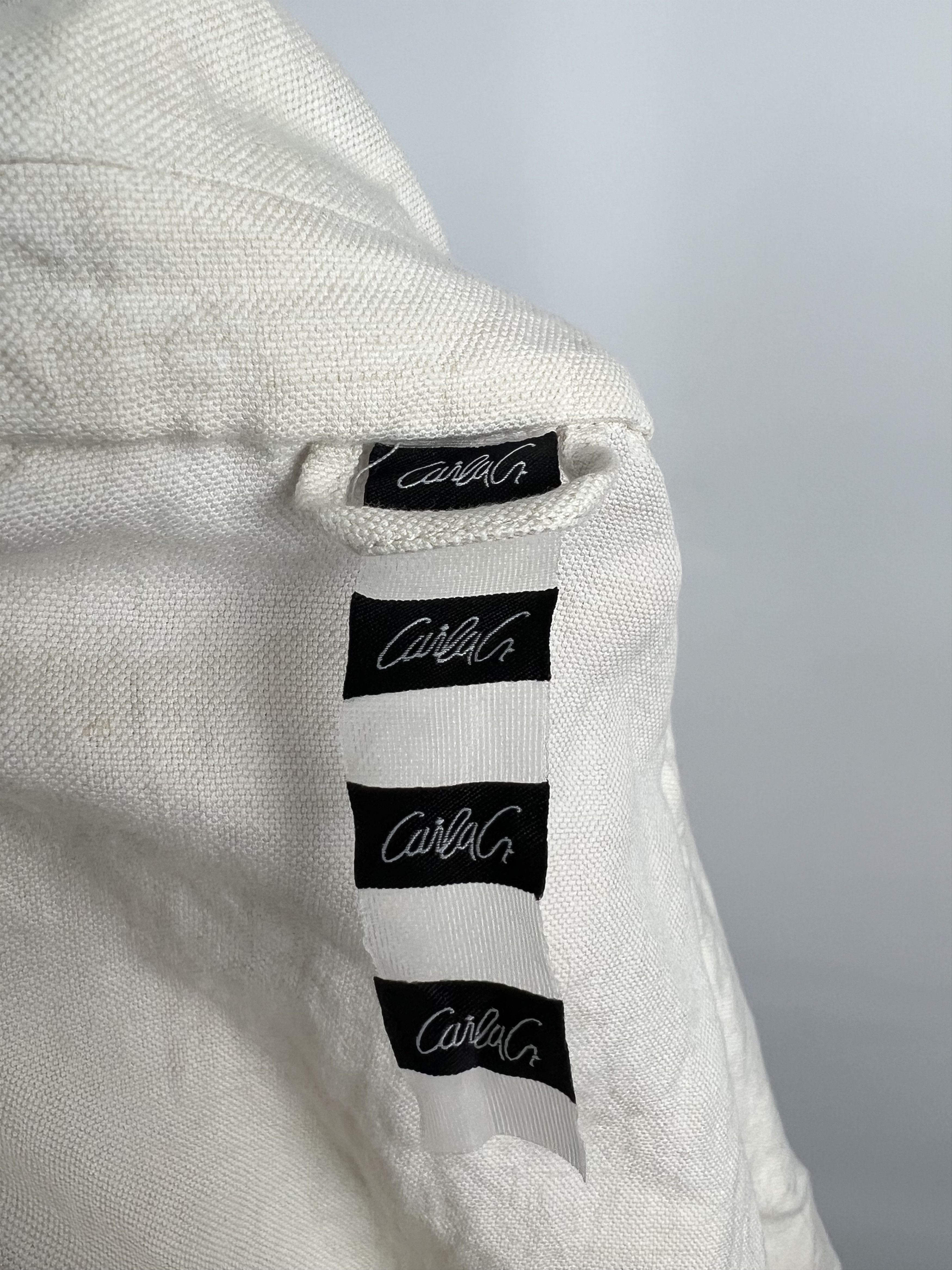 Other Carla G. Rare Cotton Linen Skirt Suit Size IT 40/42 US 6/8 Size S / US 4 / IT 40 - 12 Thumbnail