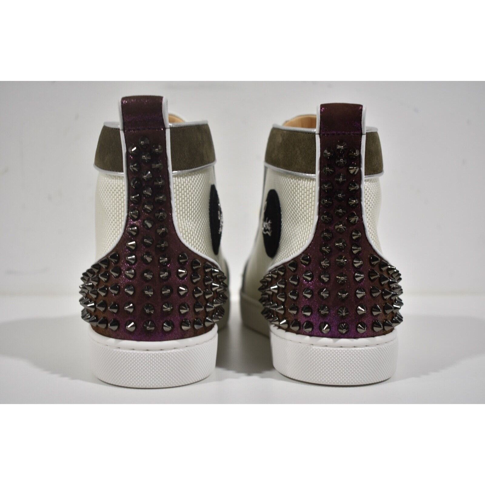 Christian Louboutin Christian Louboutin Mens Lou Spikes High Top Sneaker Size US 9.5 / EU 42-43 - 11 Thumbnail