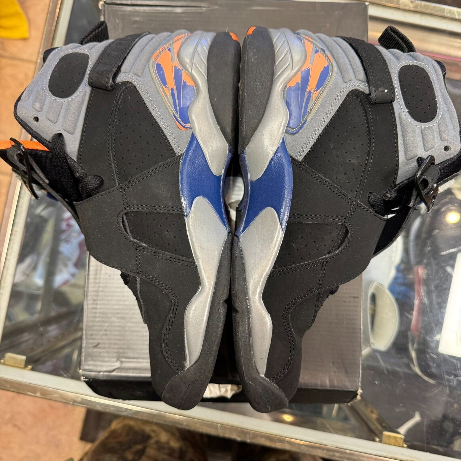 Nike Nike Air Jordan 8 Retro (GS) "Phoenix Suns" Size 6.5y/8w Size US 6 / IT 36 - 3 Thumbnail