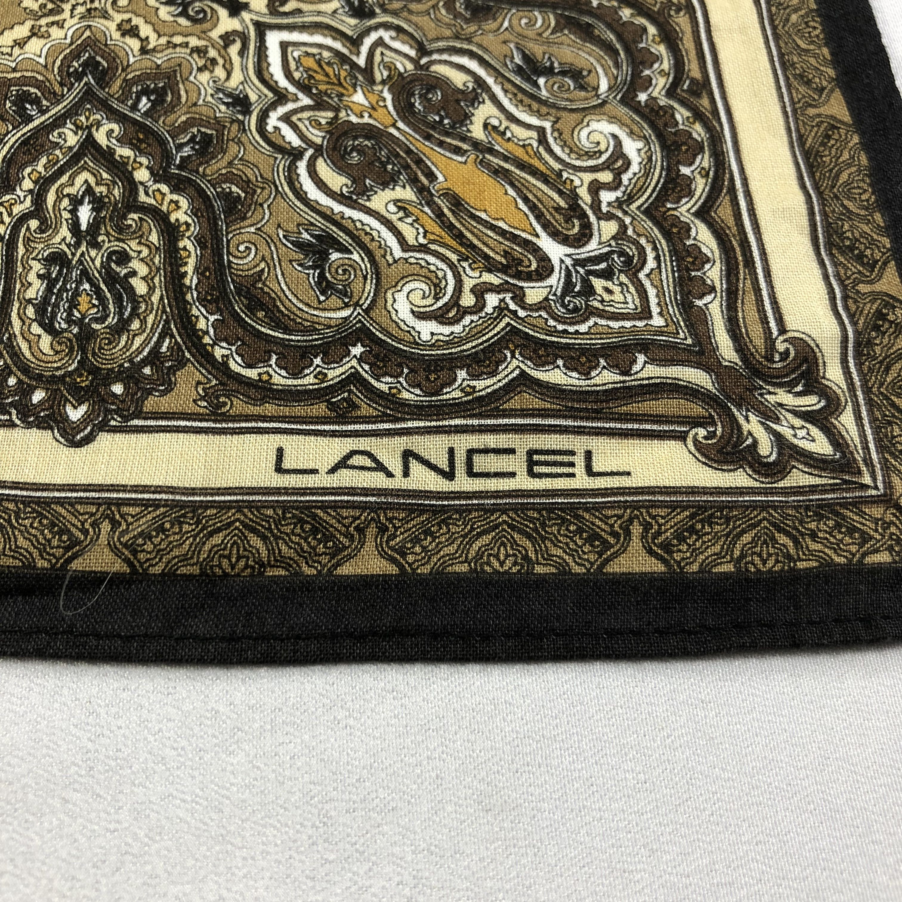 Lancel Lancel Handkerchief Neckerchief Bandana H1644 Size ONE SIZE - 4 Thumbnail
