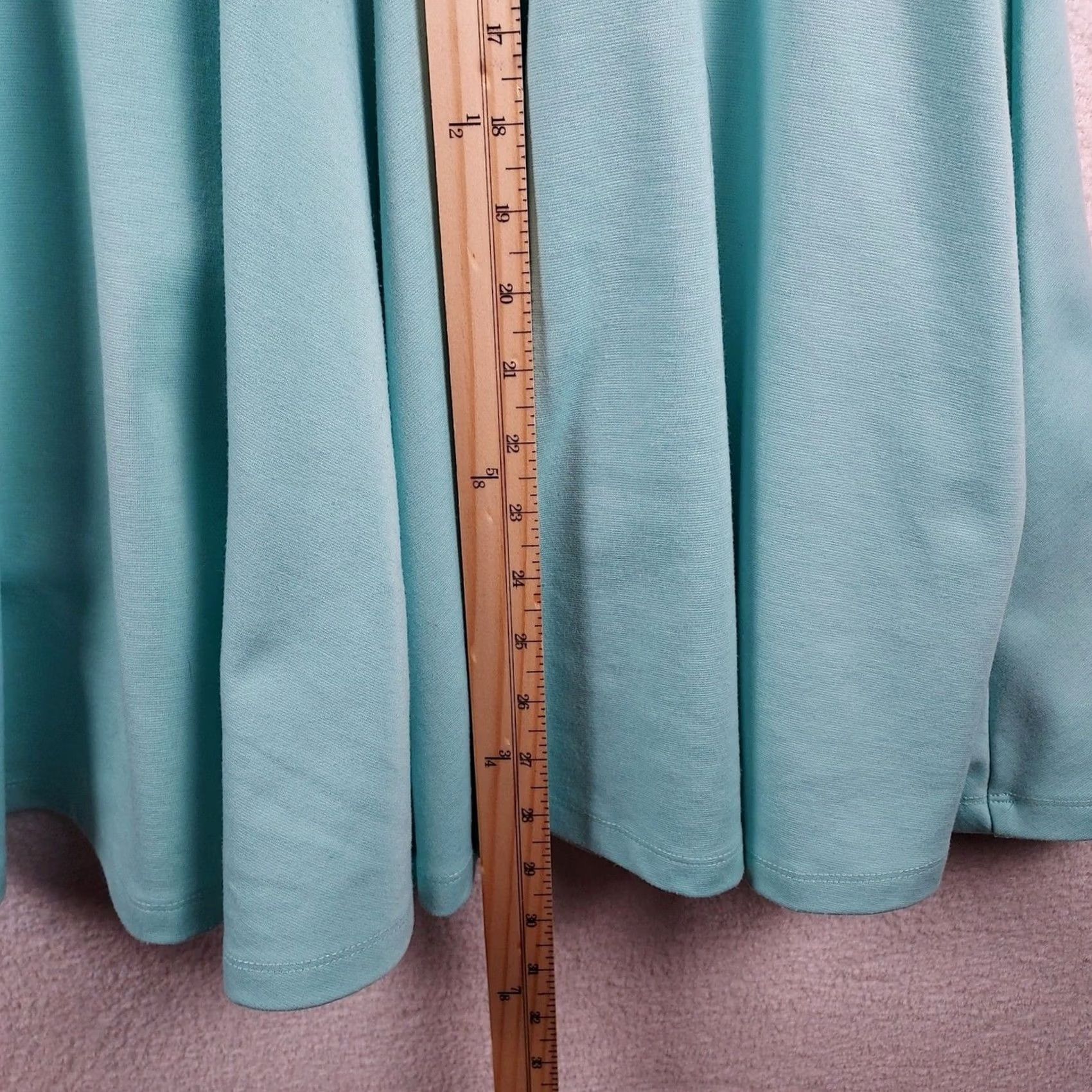 Vintage Altar'd State Women’s Teal Sleeveless Fit and Flare Dress Crochet Waist Size M Size M / US 6-8 / IT 42-44 - 6 Thumbnail