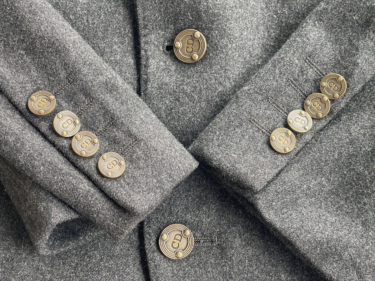 Christian Dior Monsieur Christian Dior Wool Coat Blazer Size US L / EU 52-54 / 3 - 5 Thumbnail