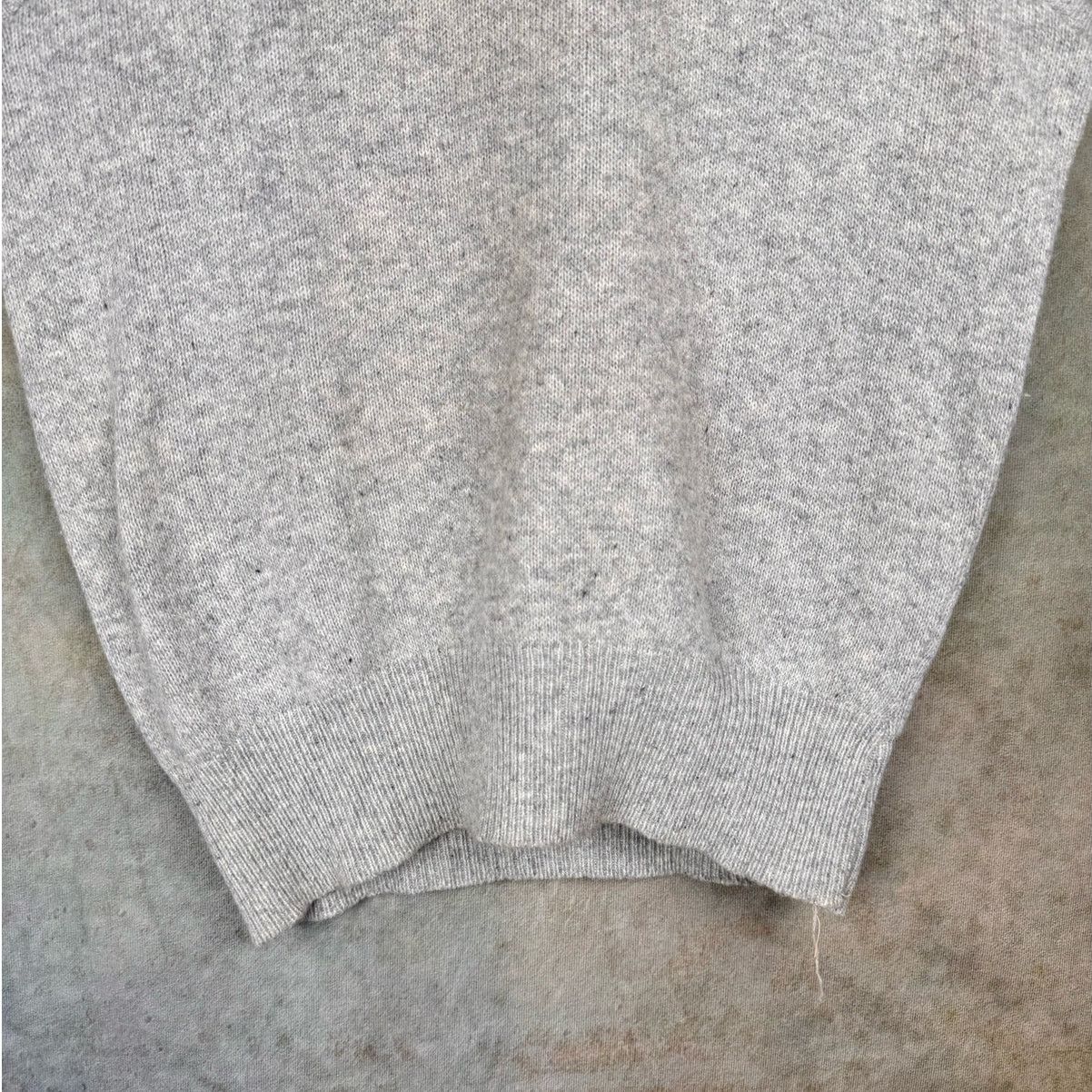 Vintage VTG 60s Knit Sweater Vest Mens M Gray V Neck Plain True Vtg Size US M / EU 48-50 / 2 - 7 Thumbnail