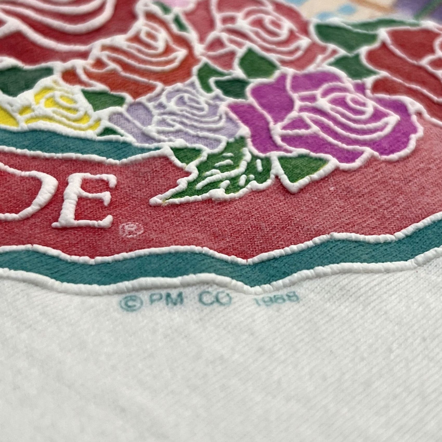 Hanes VINTAGE 1980s Pasadena Rose Bowl Parade T Shirt XL Unisex White Hanes Graphic Tee Puffy Size US XL / EU 56 / 4 - 3 Thumbnail
