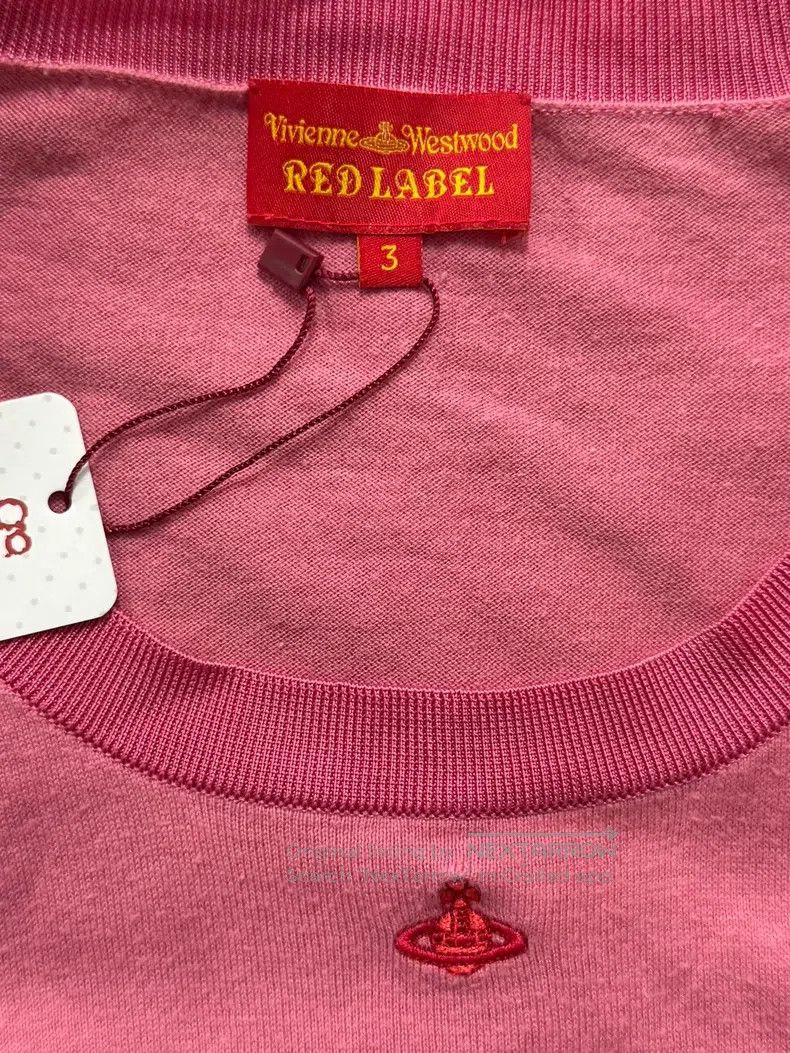 Vivienne Westwood Vivienne Westwood Pink Red Orb Embroidery Raglan Nine-Quar Size L / US 10 / IT 46 - 5 Thumbnail