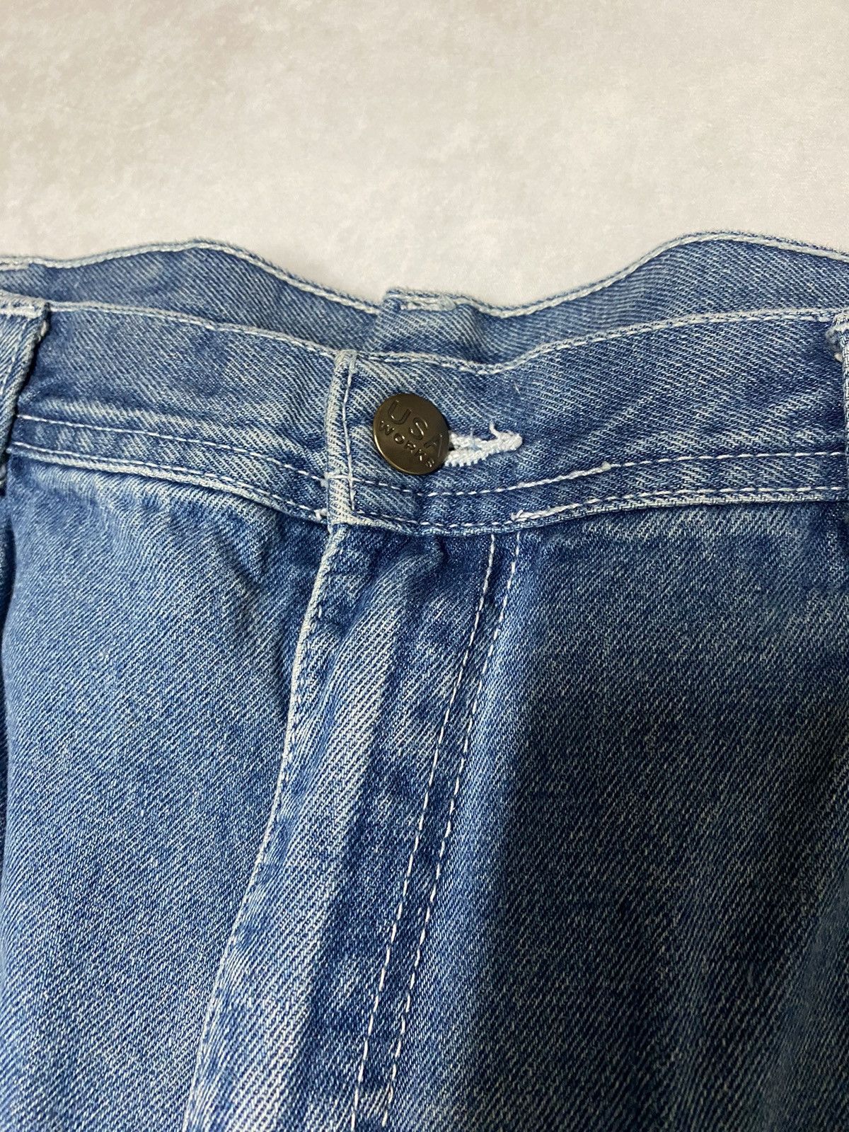 Vintage Crazy USA Works Vintage Y2K Workwear Skater Jeans (35x27) Size US 35 - 4 Thumbnail