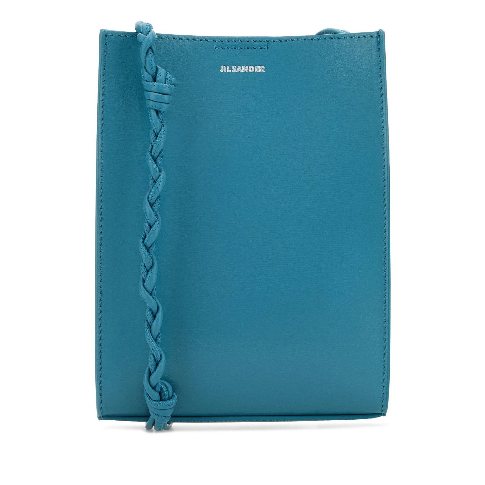Jil Sander JIL SANDER Tangle Small Blue Leather Shoulder Bag New Size ONE SIZE - 1 Thumbnail