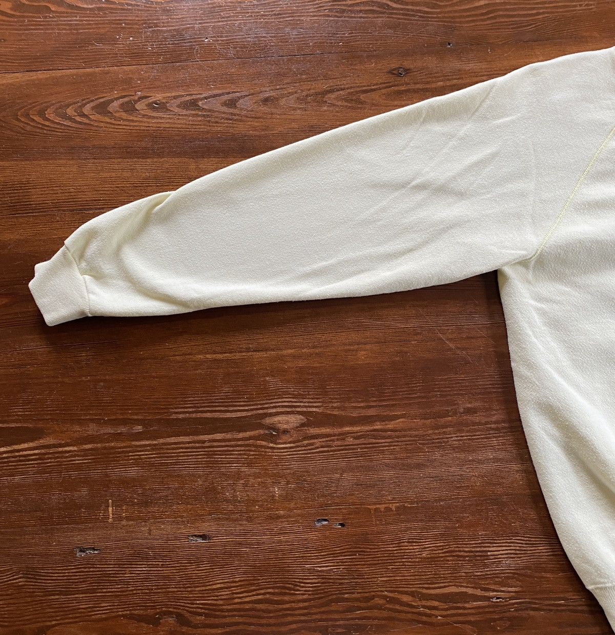 Hanes × Vintage Vintage 80’s Fox Hunt Yellow Raglan Crewneck Sweatshirt Size US L / EU 52-54 / 3 - 10 Thumbnail