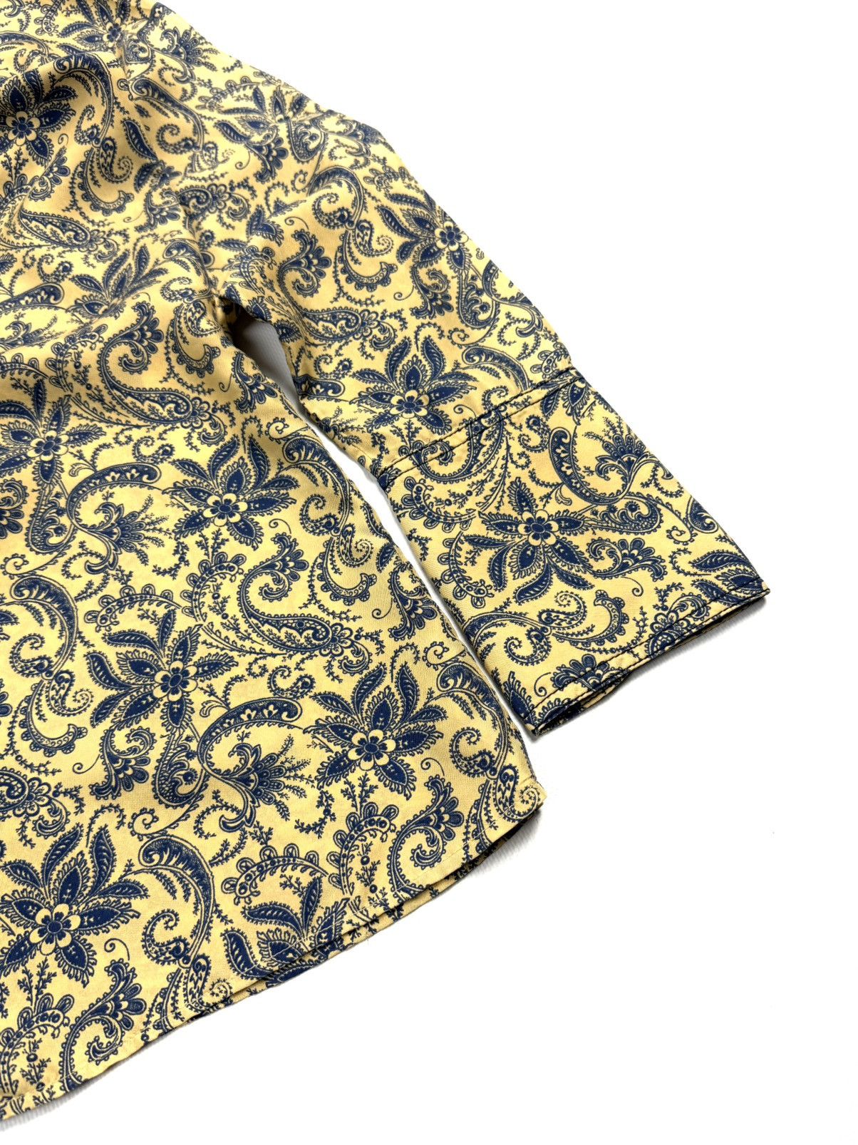 Sandro rare Sandro Paris 100% Silk Paisley Button Up Shirt Blouse Size L / US 10 / IT 46 - 12 Thumbnail