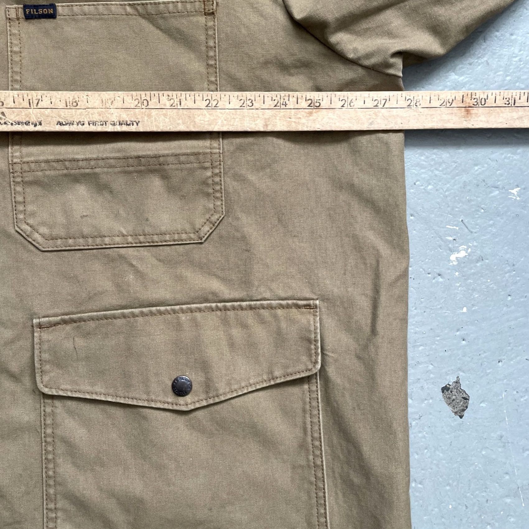 Filson Filson Dry Tin Cloth Ranch Chore Barn Work Hunting Jacket - 3XL - Mens | eBay Size US XXL / EU 58 / 5 - 3 Thumbnail