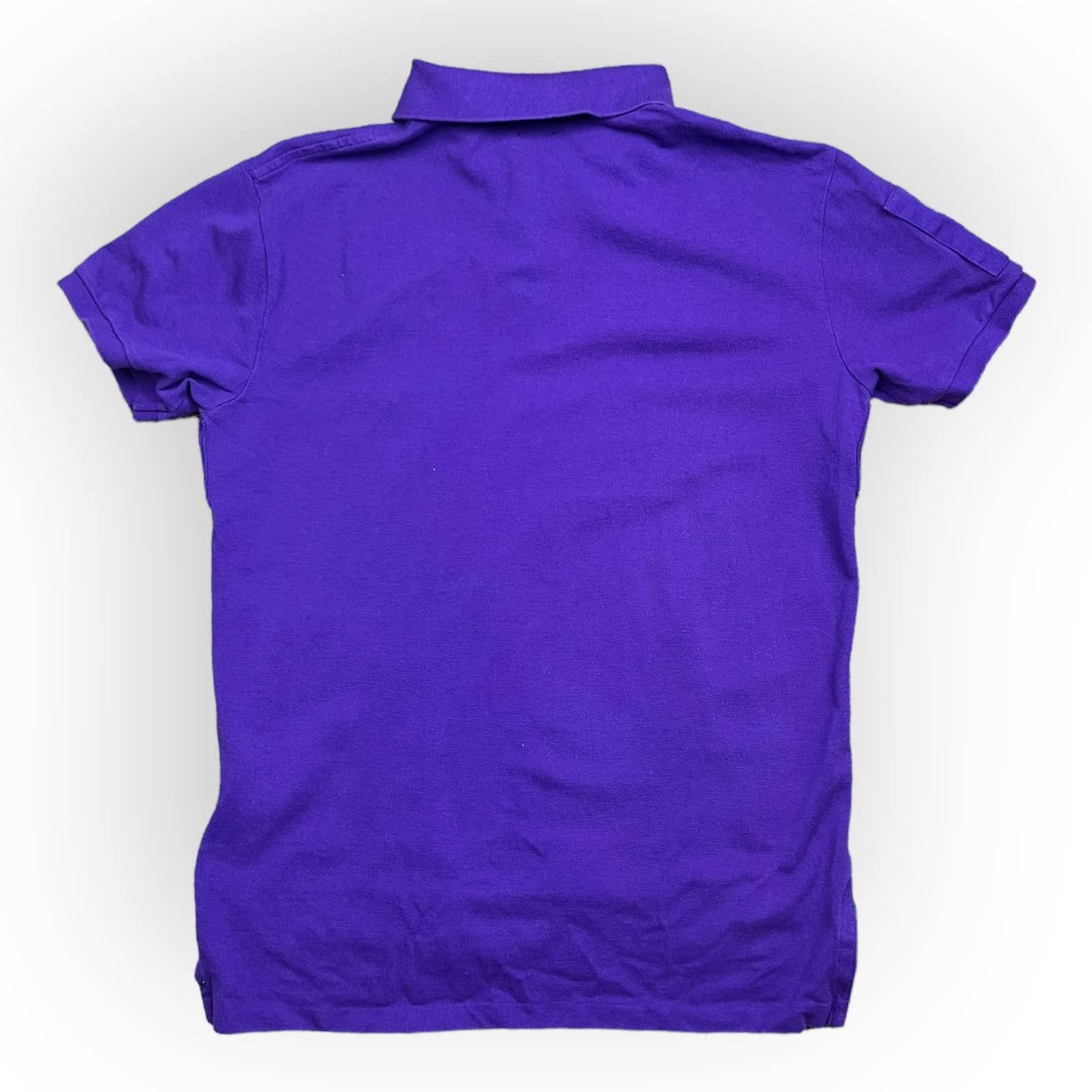 Polo Ralph Lauren Polo Ralph Lauren Rare Vintage Big Pony Crest Accent Polo Size US M / EU 48-50 / 2 - 2 Thumbnail