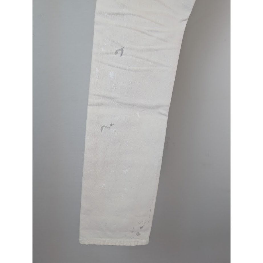 Tom Ford o1rshd1 Denim Slim Jeans in Aged Gum White Size US 32 / EU 48 - 17 Thumbnail