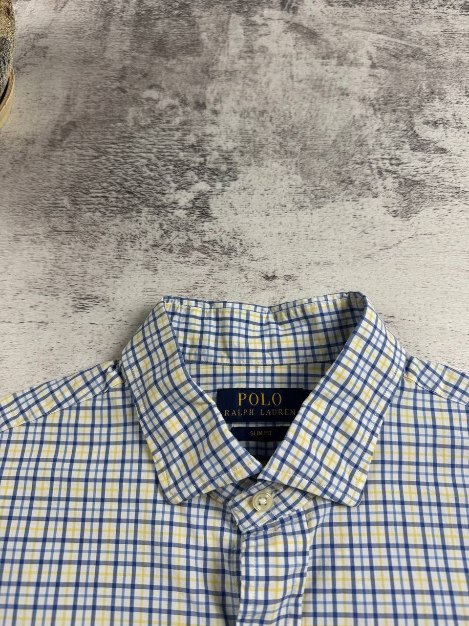 Polo Ralph Lauren Polo Ralph Lauren Large Size Checked Button Slim Fit Classic LongSleeve Shirt Size US L / EU 52-54 / 3 - 7 Thumbnail