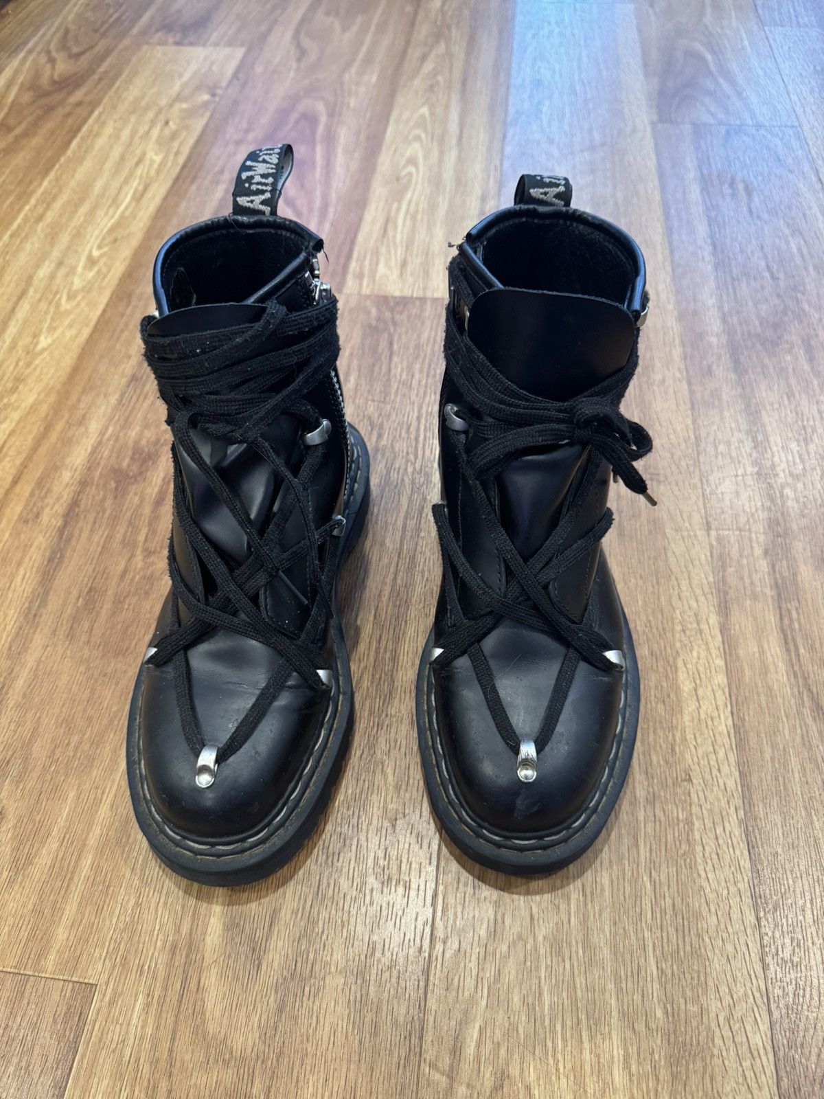 Dr. Martens × Rick Owens Rick Owens x Dr Martens Pentagram 1460 Boots Size US 9 / EU 42 - 3 Thumbnail