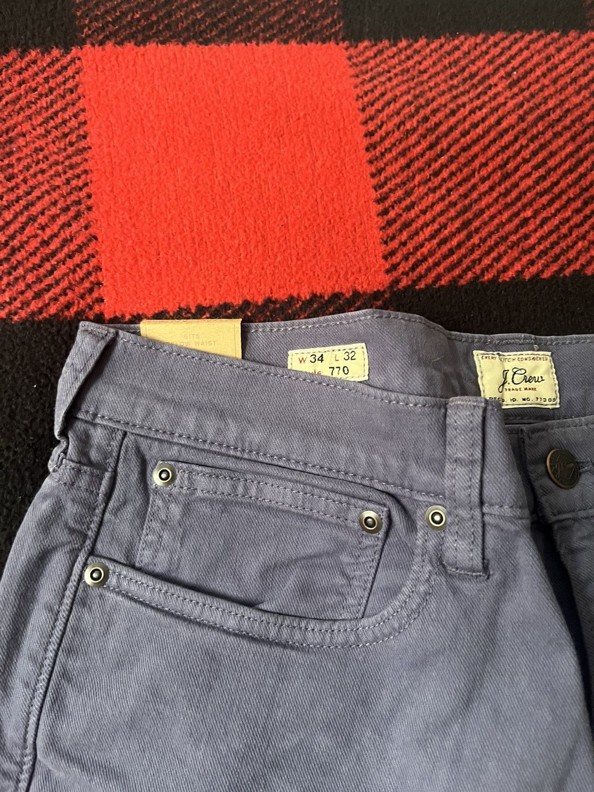 J.Crew J Crew 770 Chino New 34x32 Size US 34 / EU 50 - 2 Thumbnail