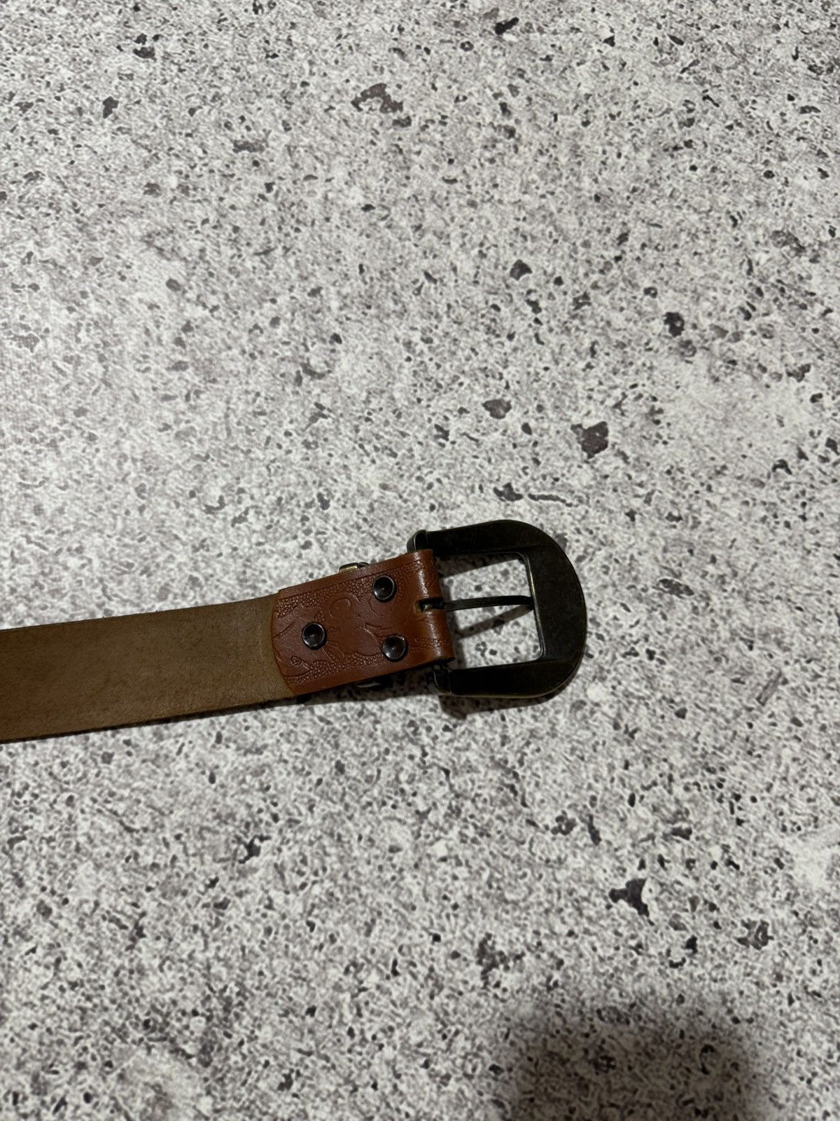 Cowboy Equipment × Hysteric Glamour × Japanese Brand Vintage 90s American Cowboy Bikers Belt Y2K Hype USA Size ONE SIZE - 8 Thumbnail