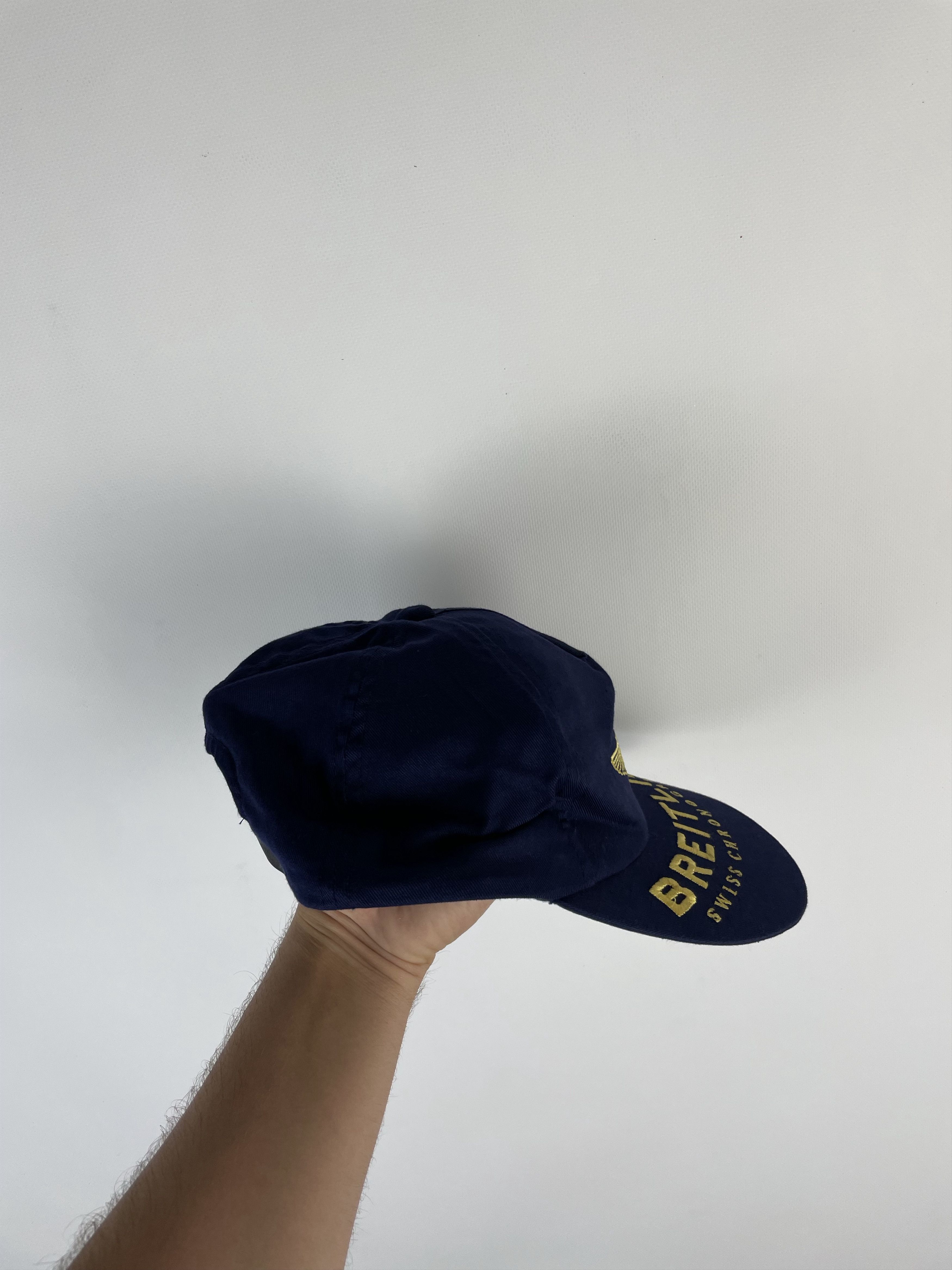 Breitling × Vintage Breitling cap vintage big logo hat Size ONE SIZE - 3 Thumbnail