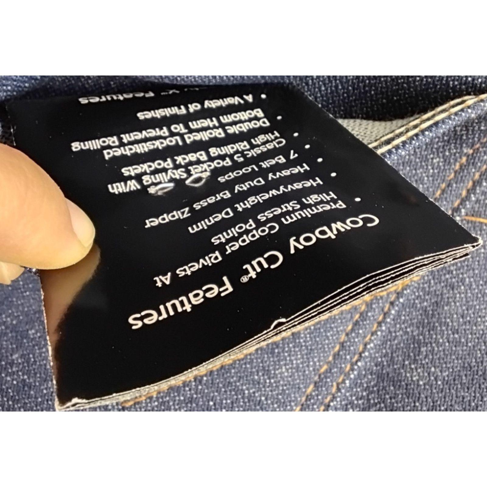Wrangler Wrangler Pro Rodeo Cowboy Cut Jeans Men's 36 Deadstock VTG Size US 36 / EU 52 - 11 Thumbnail