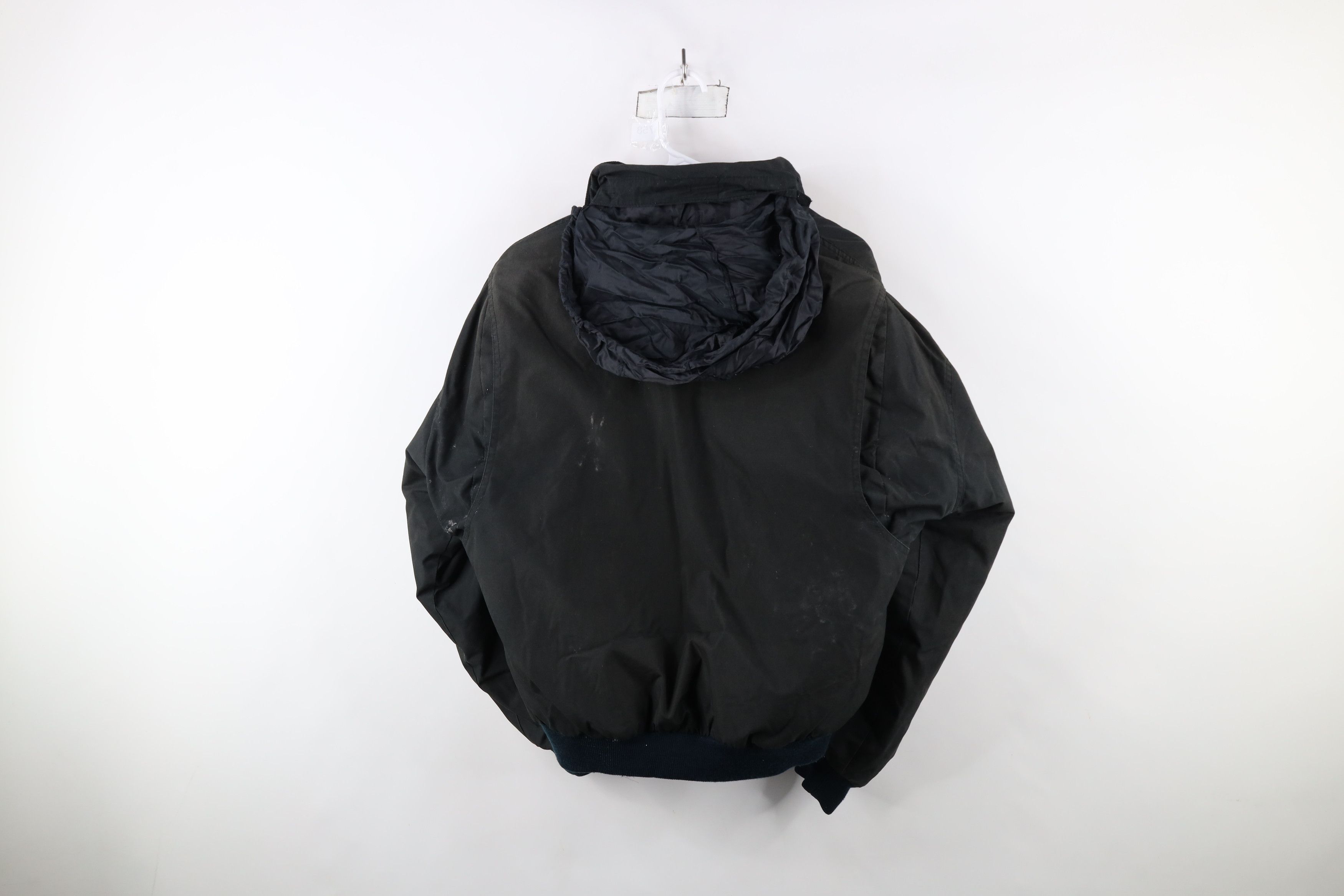 Vintage Vintage 80s 90s Streetwear Hooded Full Zip Puffer Jacket Size US M / EU 48-50 / 2 - 10 Thumbnail