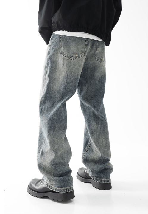 Japanese Brand × Jean American high street washed vintage distressed jeans Size US 32 / EU 48 - 5 Thumbnail