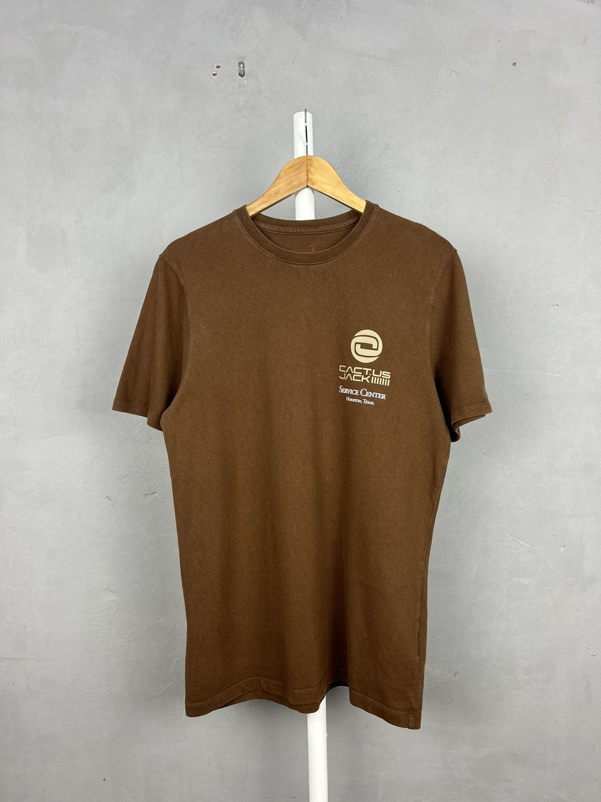Nike × Travis Scott Nike Travis Scott Cactus Jack Corp Service Center T-shirt Size US M / EU 48-50 / 2 - 2 Thumbnail