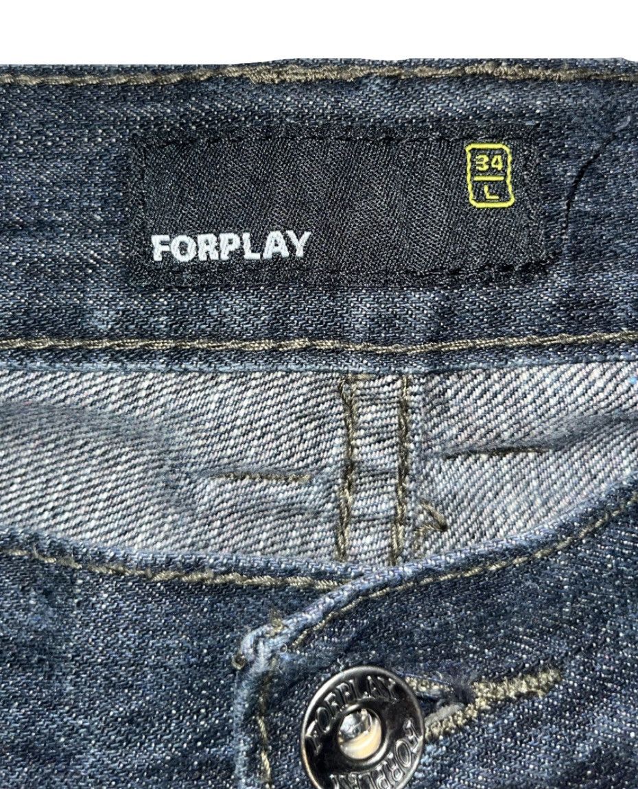 Other Vintage Distressed Mudwash Forplay Jeans 2000’s Size US 34 / EU 50 - 3 Thumbnail