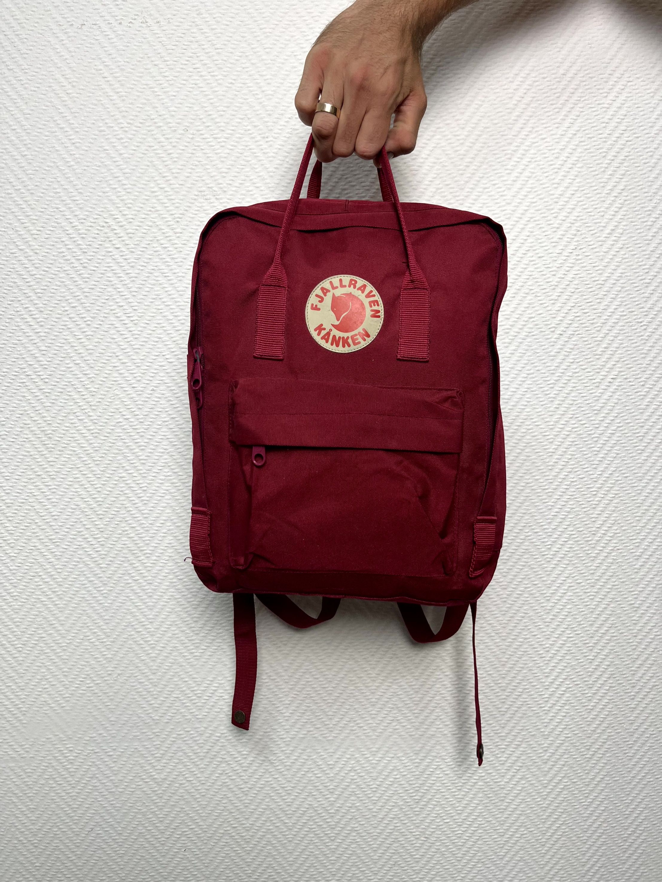Fjallraven Fjallraven Kanken Mini Red Backpack Size ONE SIZE - 3 Thumbnail