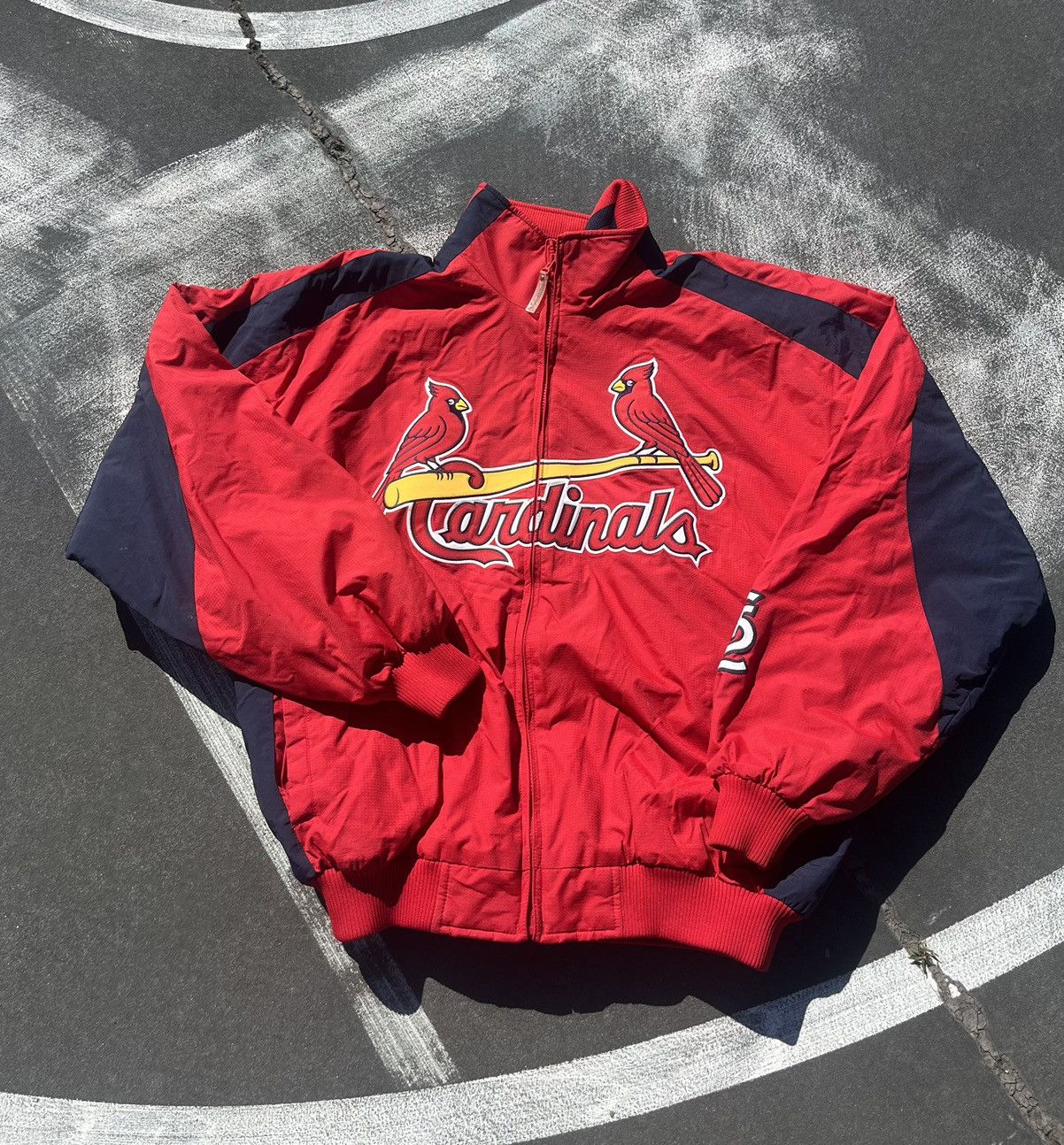 Vintage St. Louis sale Cardinals MLB Majestic jacket