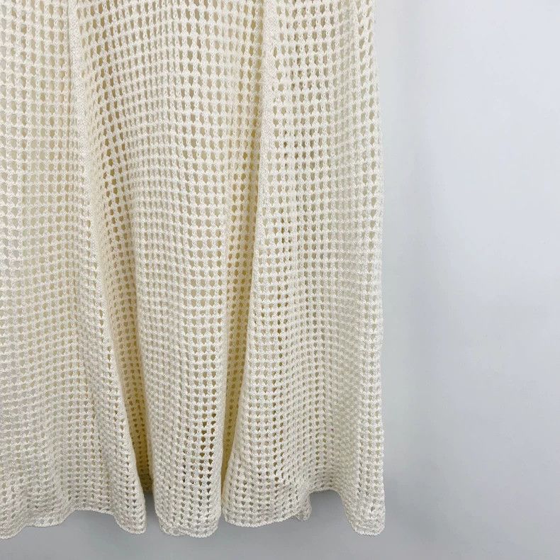 Dior Dior Beige two-piece hollow knitted dress Size XXS / US 00 / IT 34 - 5 Thumbnail