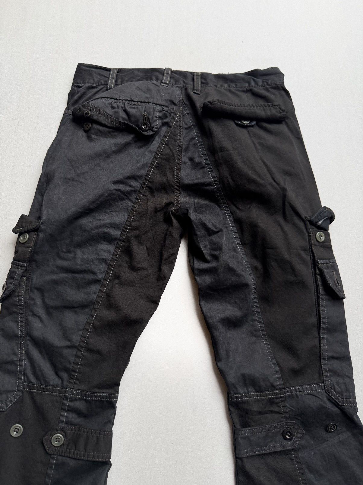 Japanese Brand Edifice lace up flare cargo pants Size US 26 / EU 42 - 4 Thumbnail
