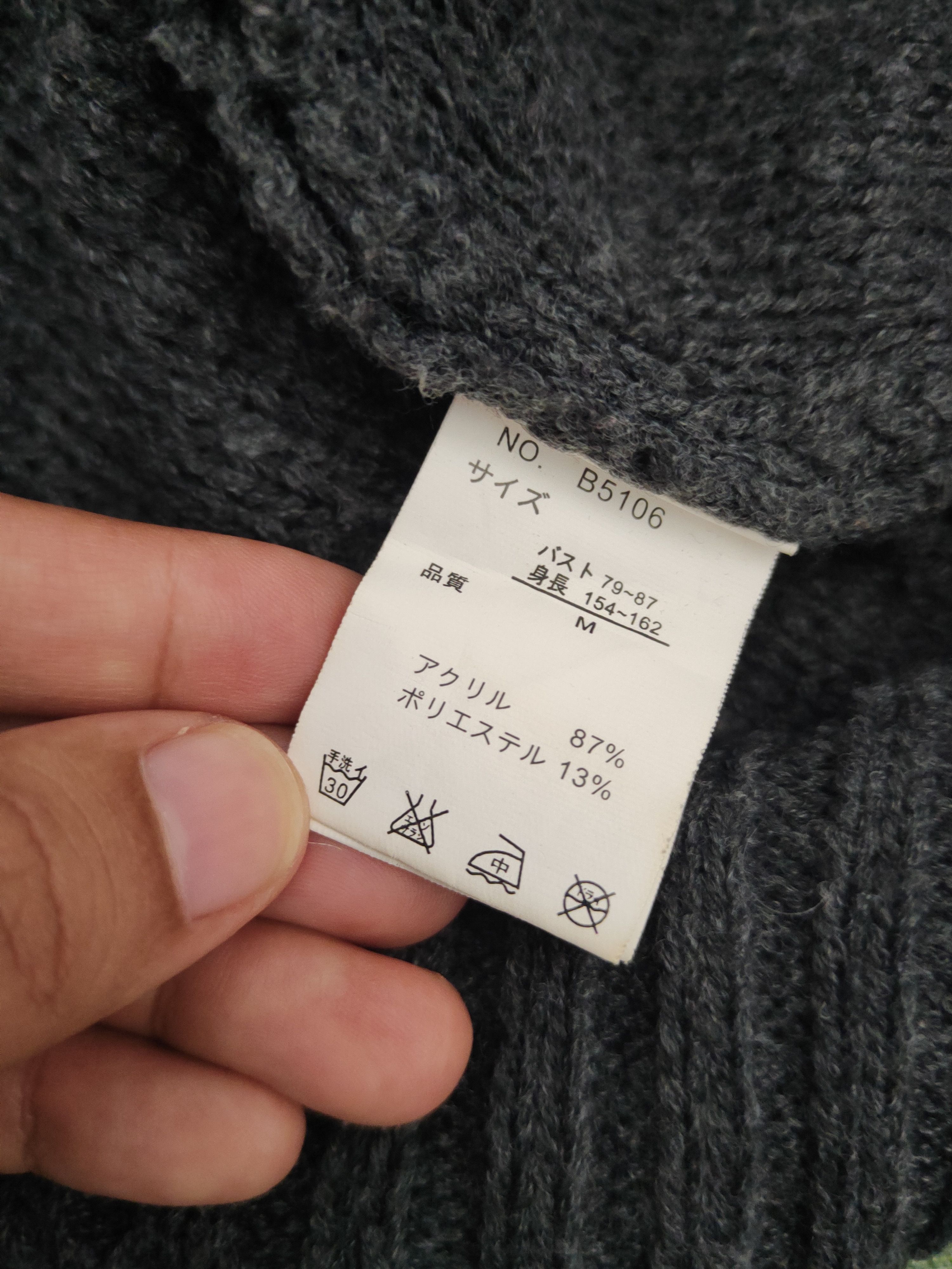 Japanese Brand DL And Search Dark Gray Knitwear Long Cardigans #46-600 Size US M / EU 48-50 / 2 - 10 Thumbnail