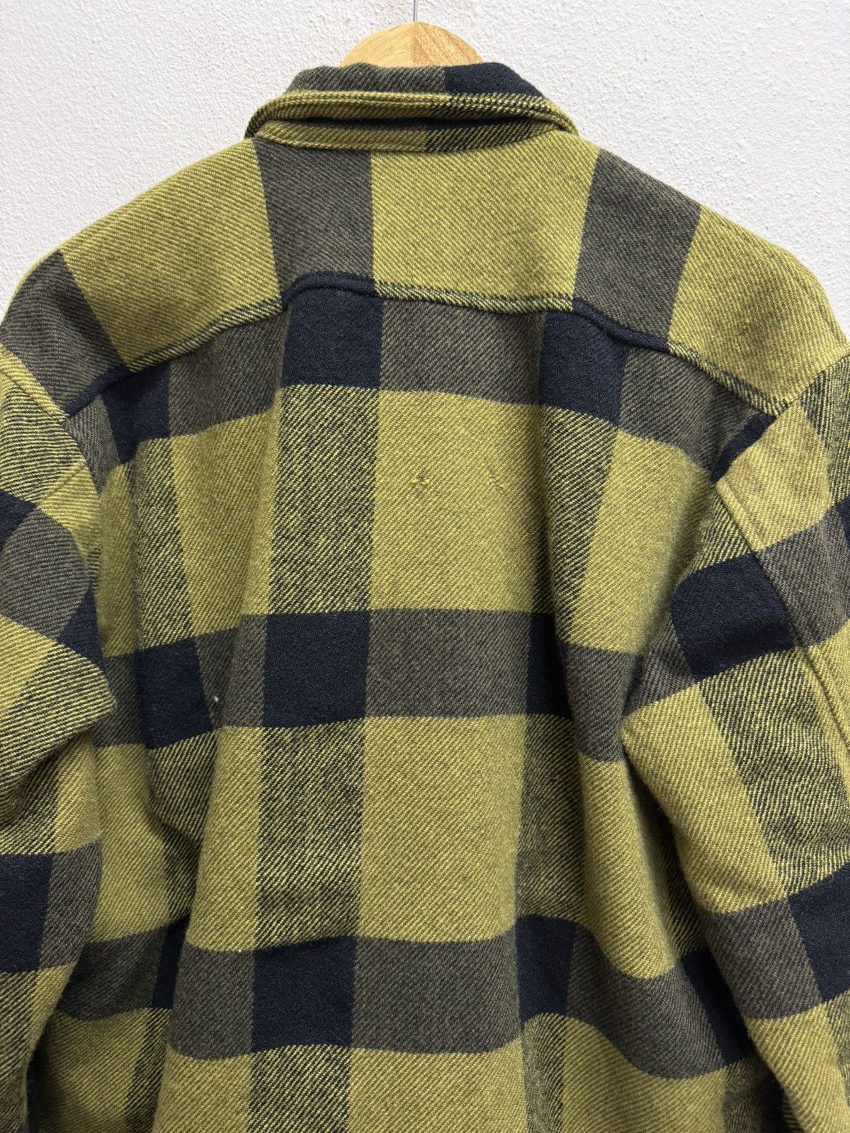 Japanese Brand × Vintage Vintage oh!theguilt chekered woolen shacket jacket Size US XL / EU 56 / 4 - 20 Thumbnail