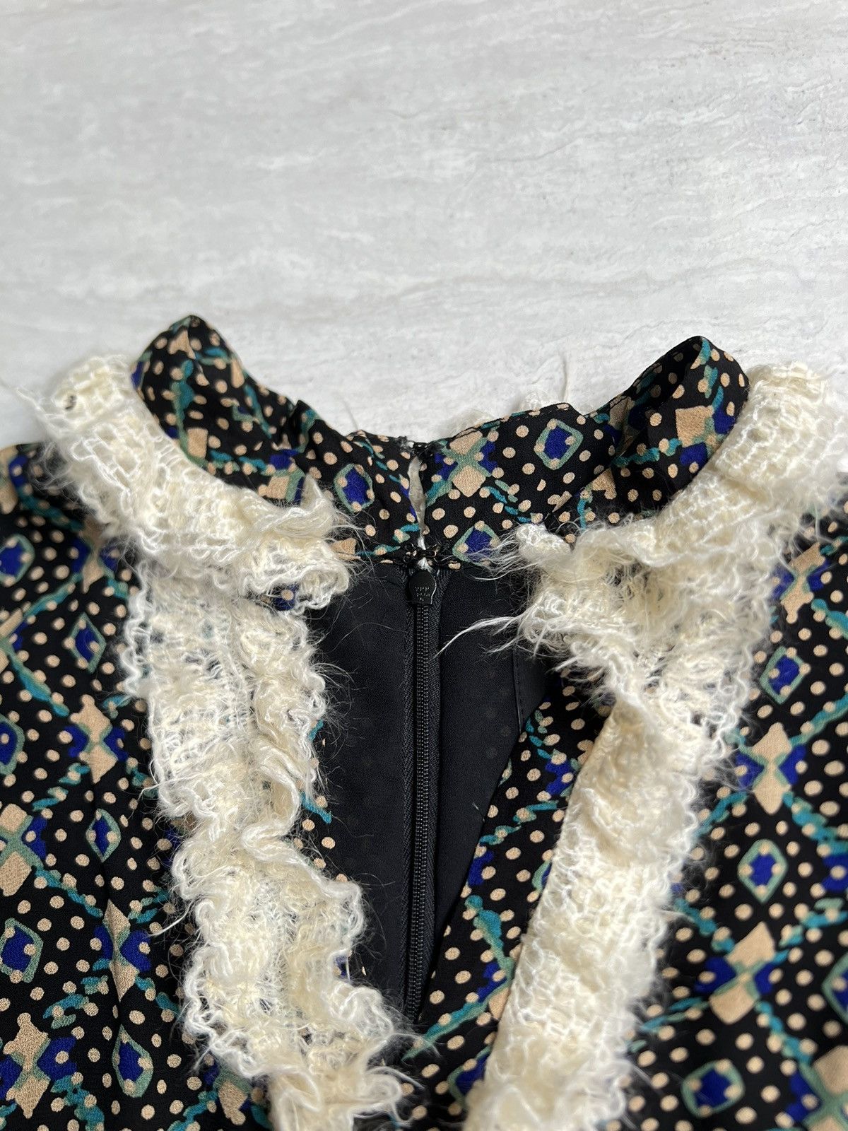Anna Sui ANNA SUI Motive Midi Dress Size XS / US 0-2 / IT 36-38 - 10 Thumbnail