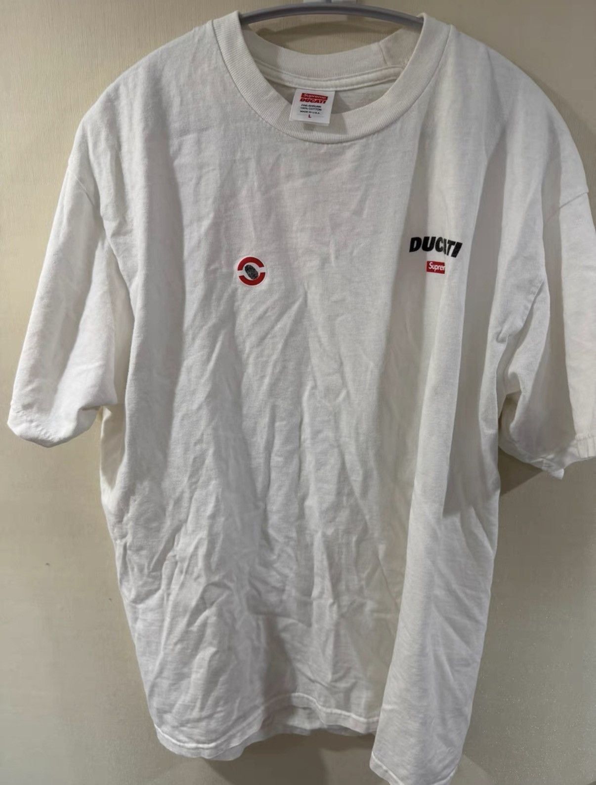 Supreme Supreme x Ducati Short Sleeve T-shirt Size US L / EU 52-54 / 3 - 2 Thumbnail