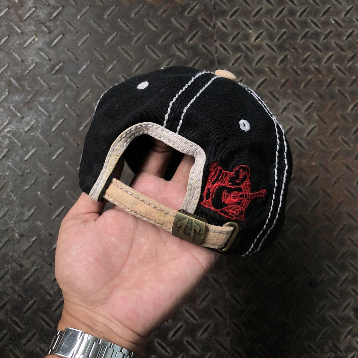 True Religion 🚫 SOLD 🚫 Vintage True Religion Big Logo Hat Size ONE SIZE - 5 Thumbnail