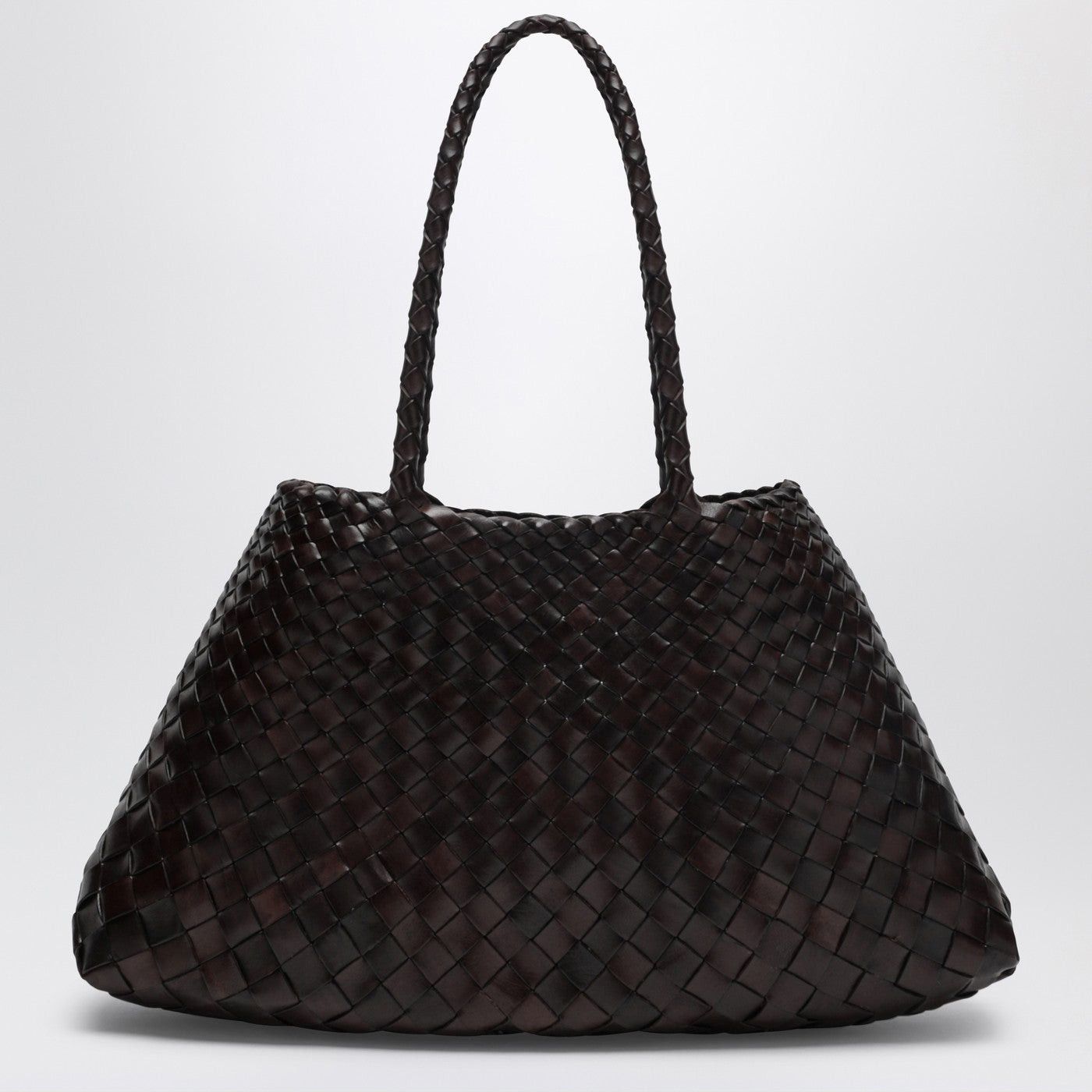 Dragon Diffusion Dragon Diffusion Santa Croce Large Bag Dark Brown Size ONE SIZE - 1 Thumbnail