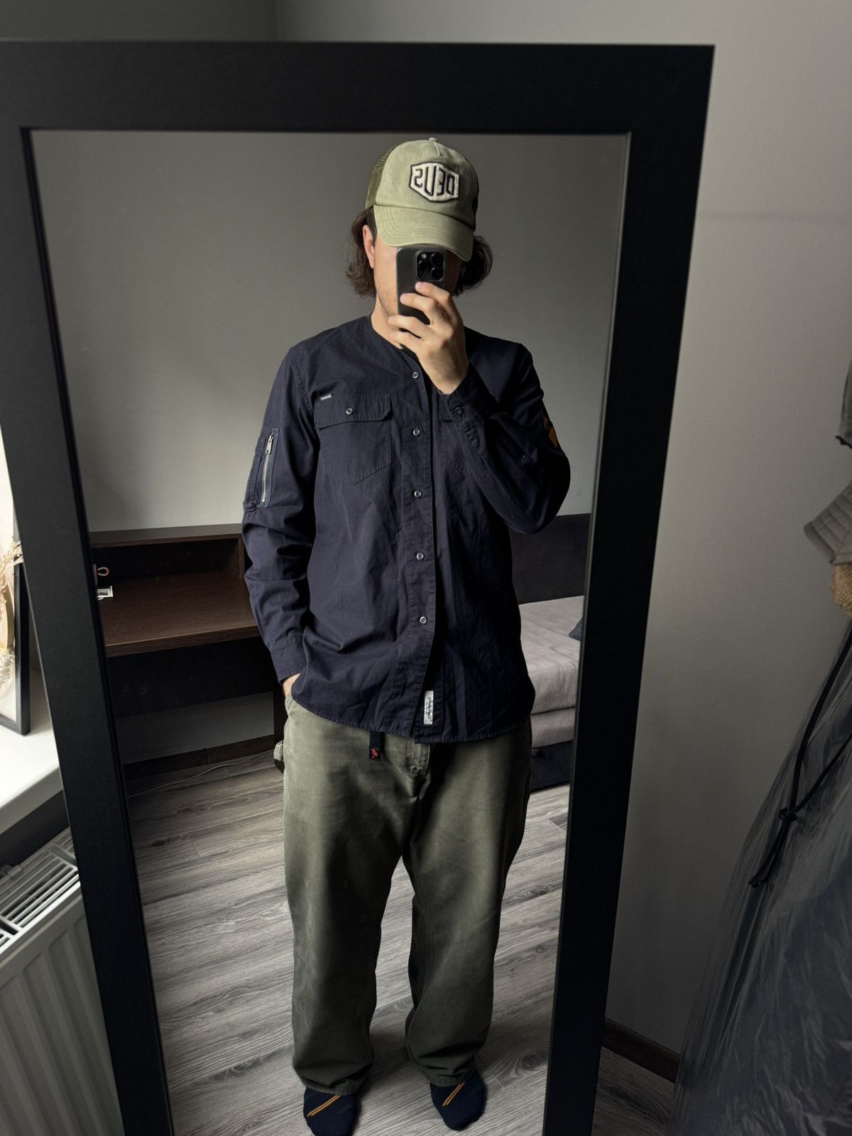 VETEMENTS Carhartt オーバーサイズワークシャツ Carhartt × Vetements Vetements x Carhartt workwear shirt | Grailed