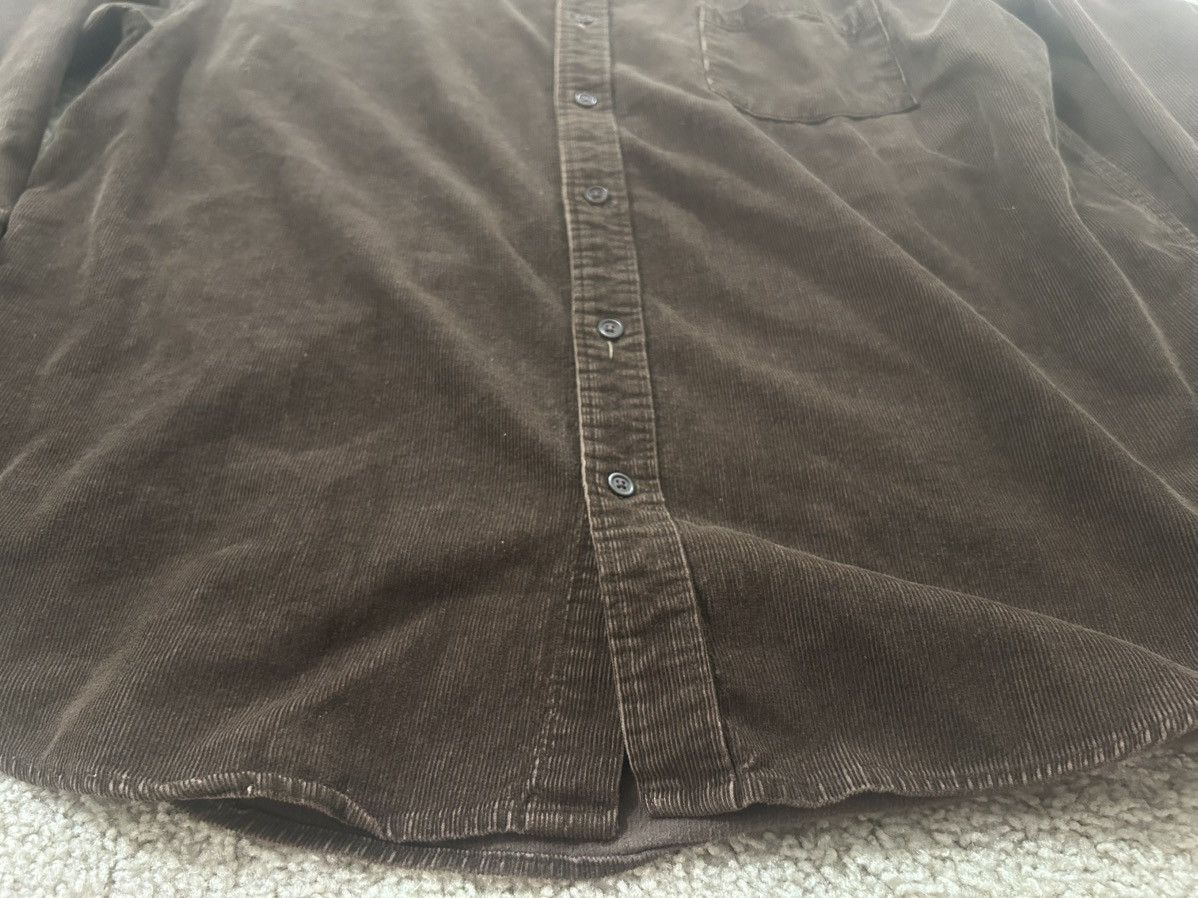 Gap GAP y2k brown corduroy button down XL Size US XL / EU 56 / 4 - 2 Thumbnail