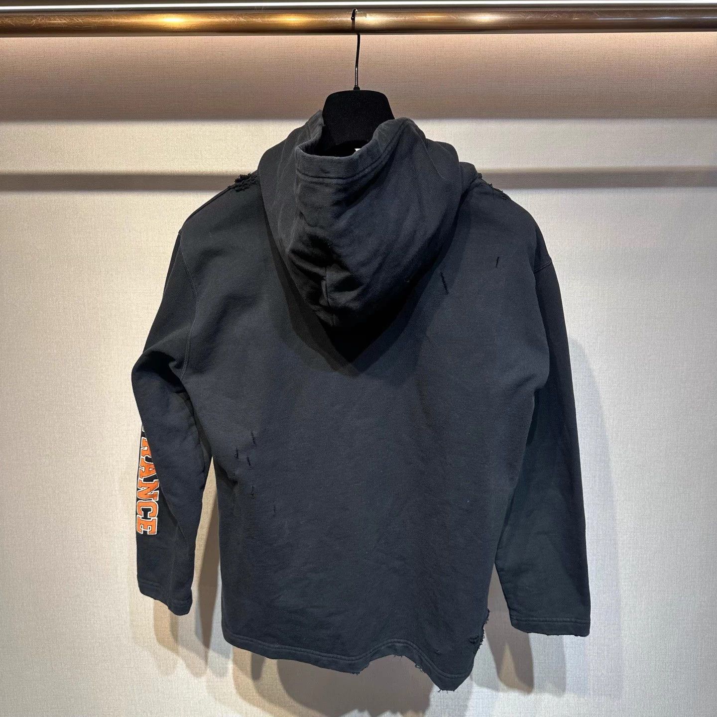Balenciaga S Balenciaga BB Scissors Distressed Hoodie New Tags Size US S / EU 44-46 / 1 - 5 Thumbnail
