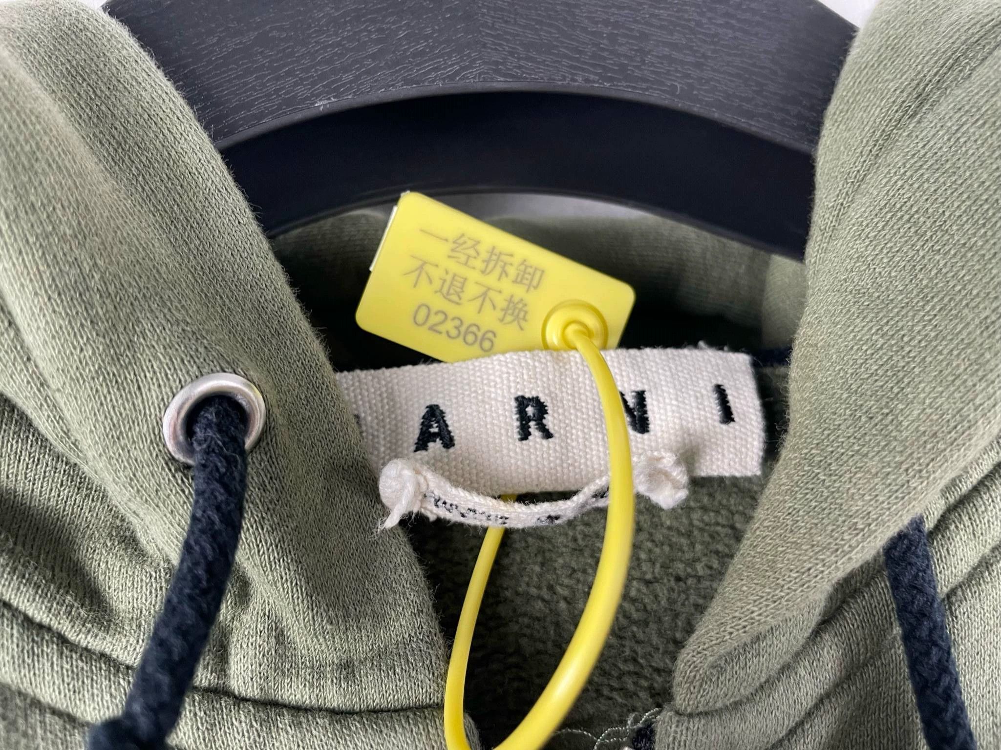 Marni Marni Color Block Drawstring Zip Hoodie Size 50 Size US M / EU 48-50 / 2 - 6 Thumbnail