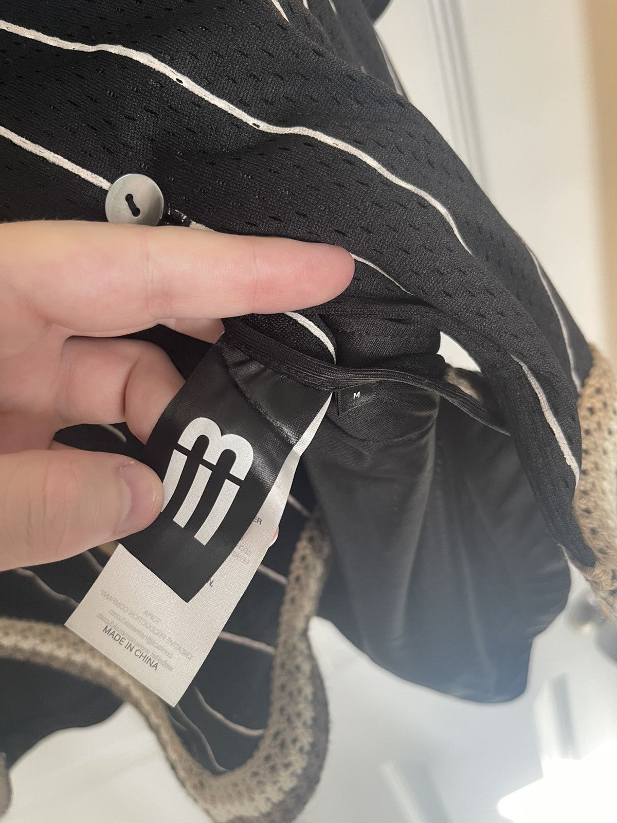 NAMESAKE BILL WARM UP SS SHIRT EUPHORIC BLACK STRIPE Size US M / EU 48-50 / 2 - 7 Thumbnail