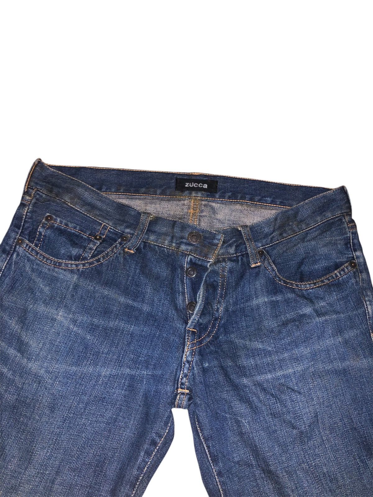 Issey Miyake × Vintage × Zucca VINTAGE DESIGNER ZUCCA JEANS ISSEY MIYAKE Size 32" / US 10 / IT 46 - 9 Thumbnail
