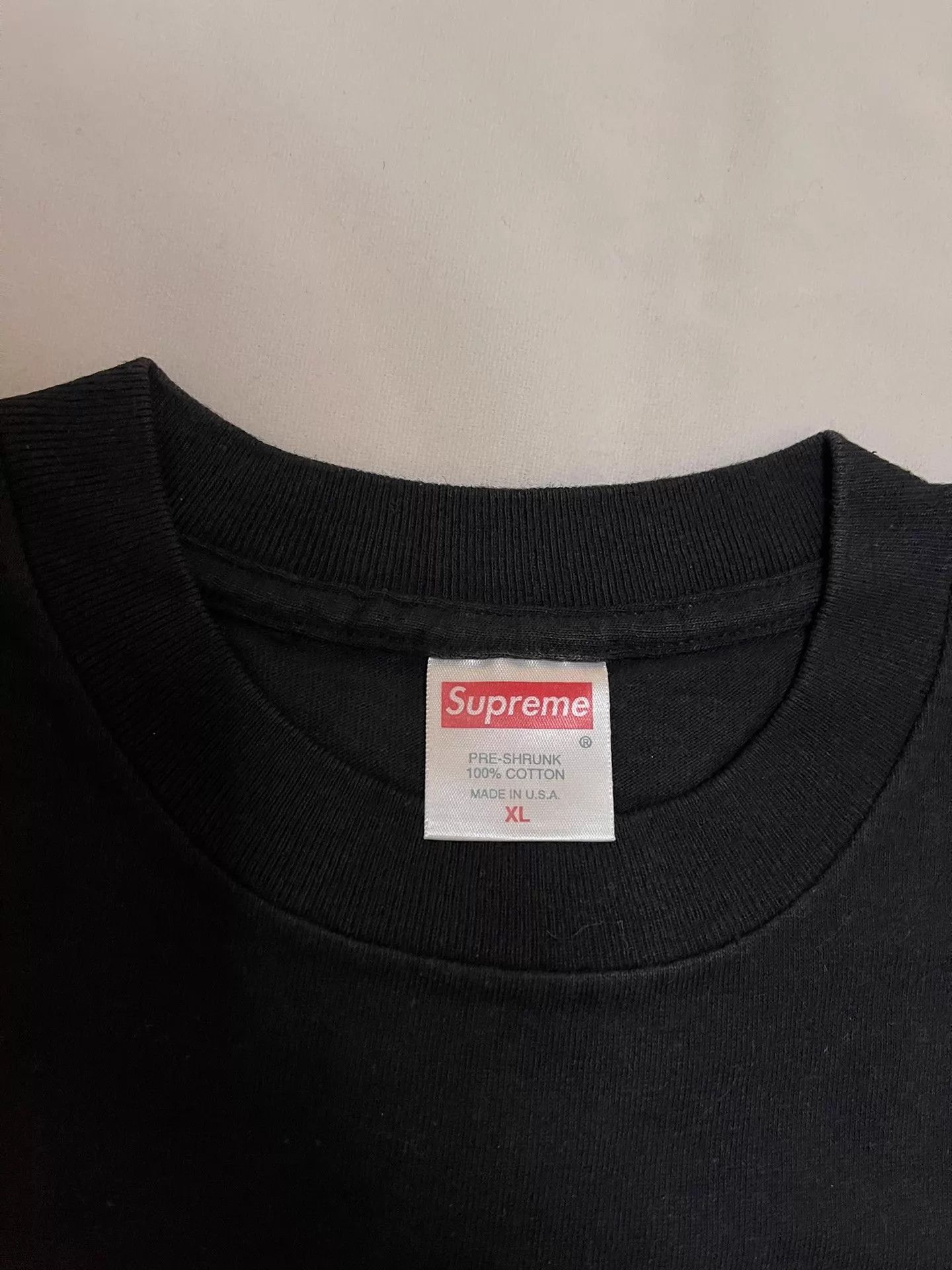 Supreme Supreme 2001 OG Bandana Box Tee Silk Tag Black XL New Rare Size US XL / EU 56 / 4 - 4 Thumbnail