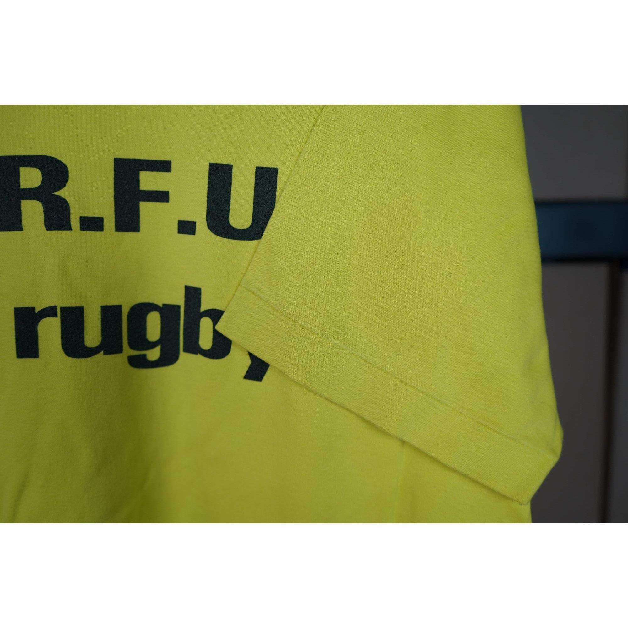Vintage 90s Rugby Local Team Vintage Tshirt Men's L #406 Size US L / EU 52-54 / 3 - 5 Thumbnail