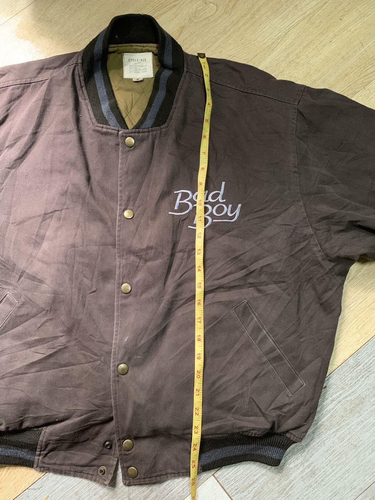 Vintage Badboy vasity jacket Size US L / EU 52-54 / 3 - 3 Thumbnail